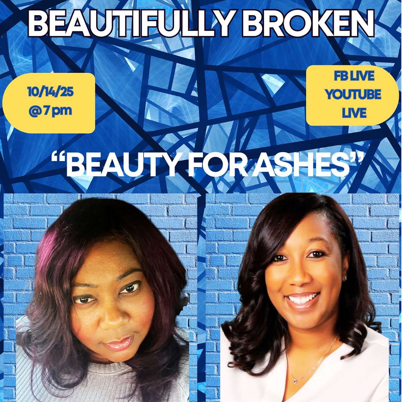 Mosaic Pieces, Beautifully Broken: Beauty For Ashes