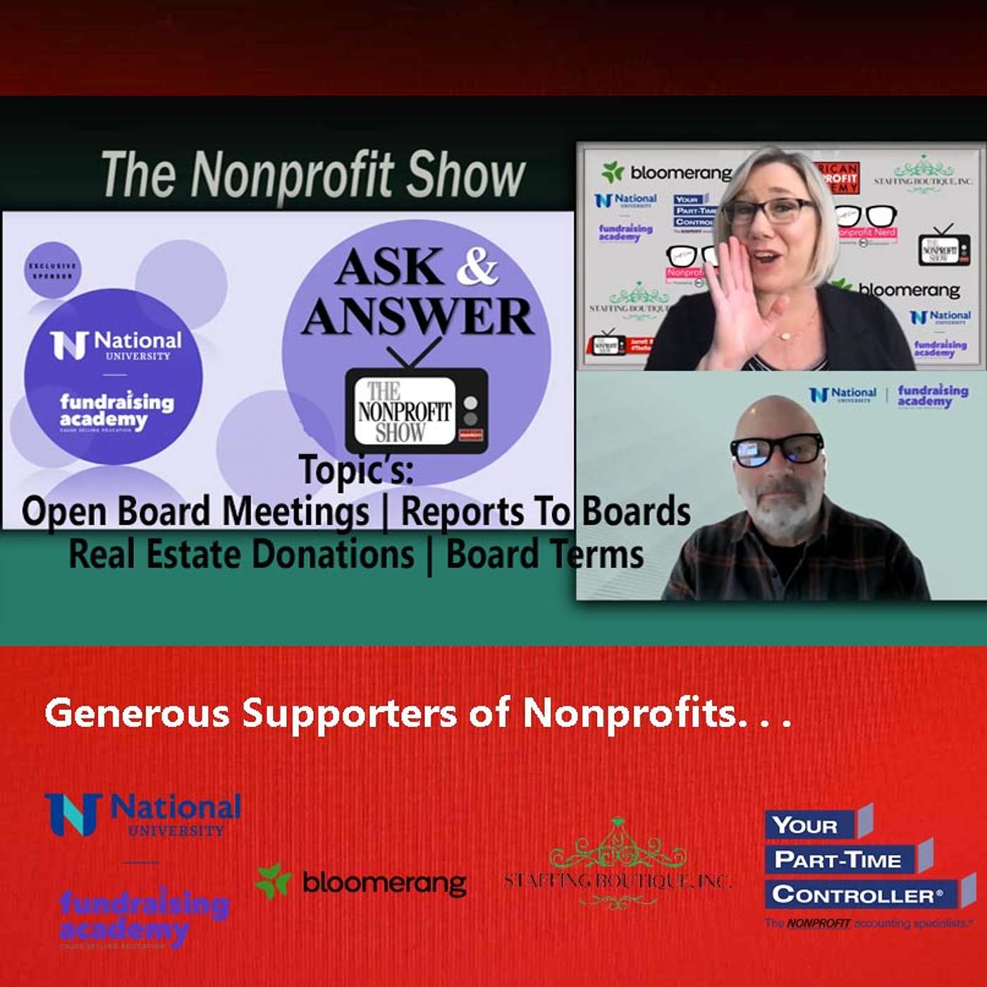 Nonprofit's Questions of the Week!