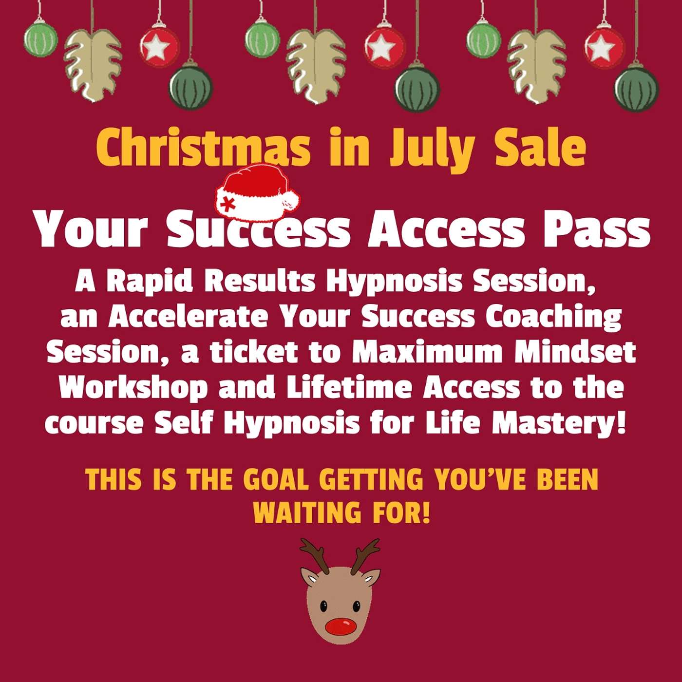 Your Christmas in July Sale!