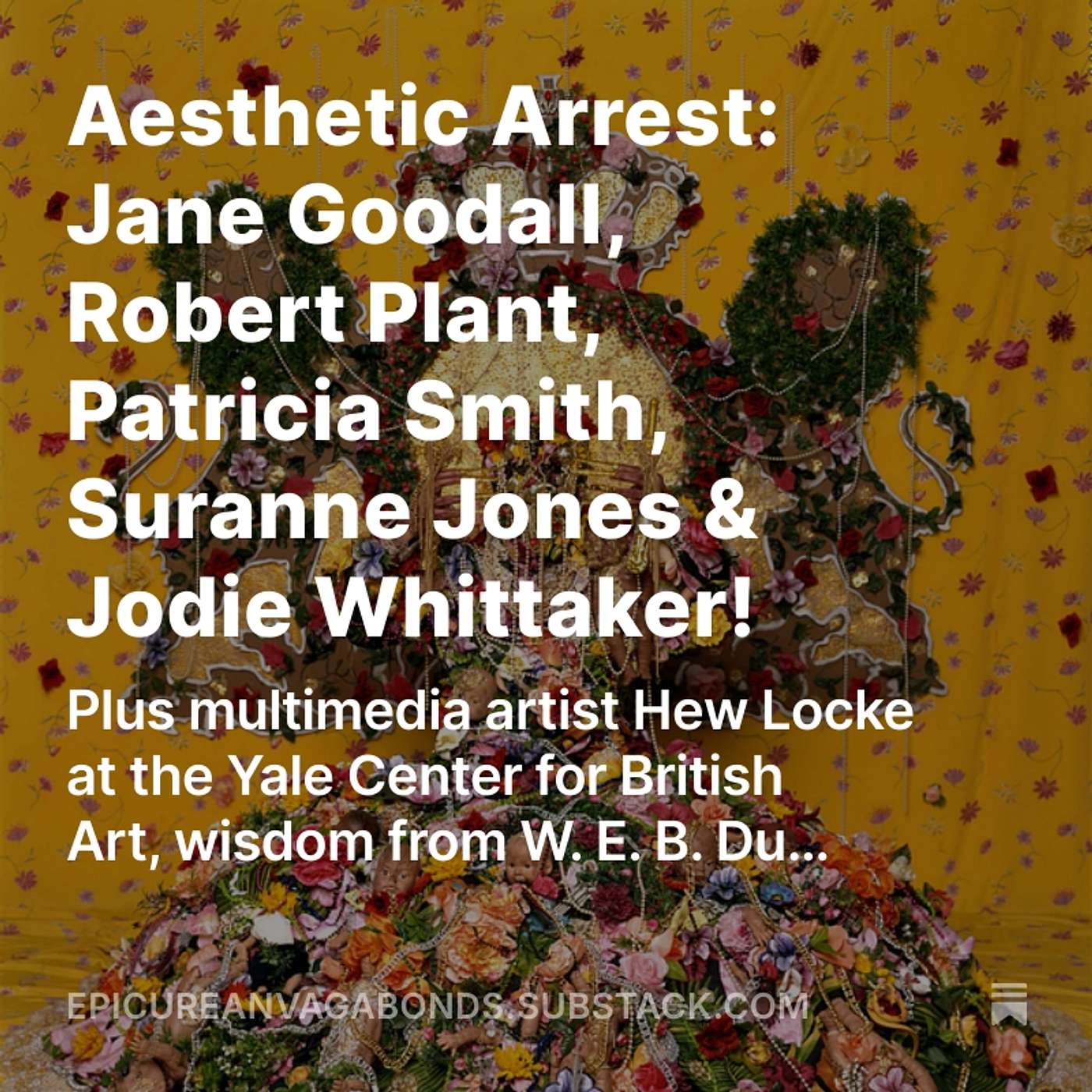 The Epicurean Vagabonds present Aesthetic Arrest