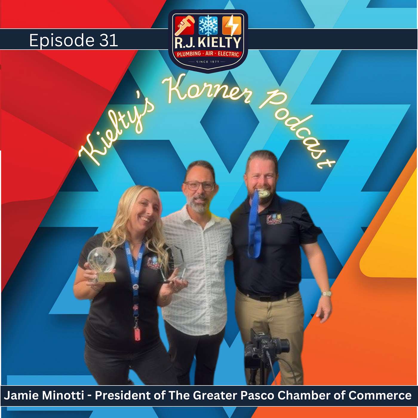Kielty's Korner - Episode 31 - Jamie Minotti with Greater Pasco Chamber of Commerce episode artwork