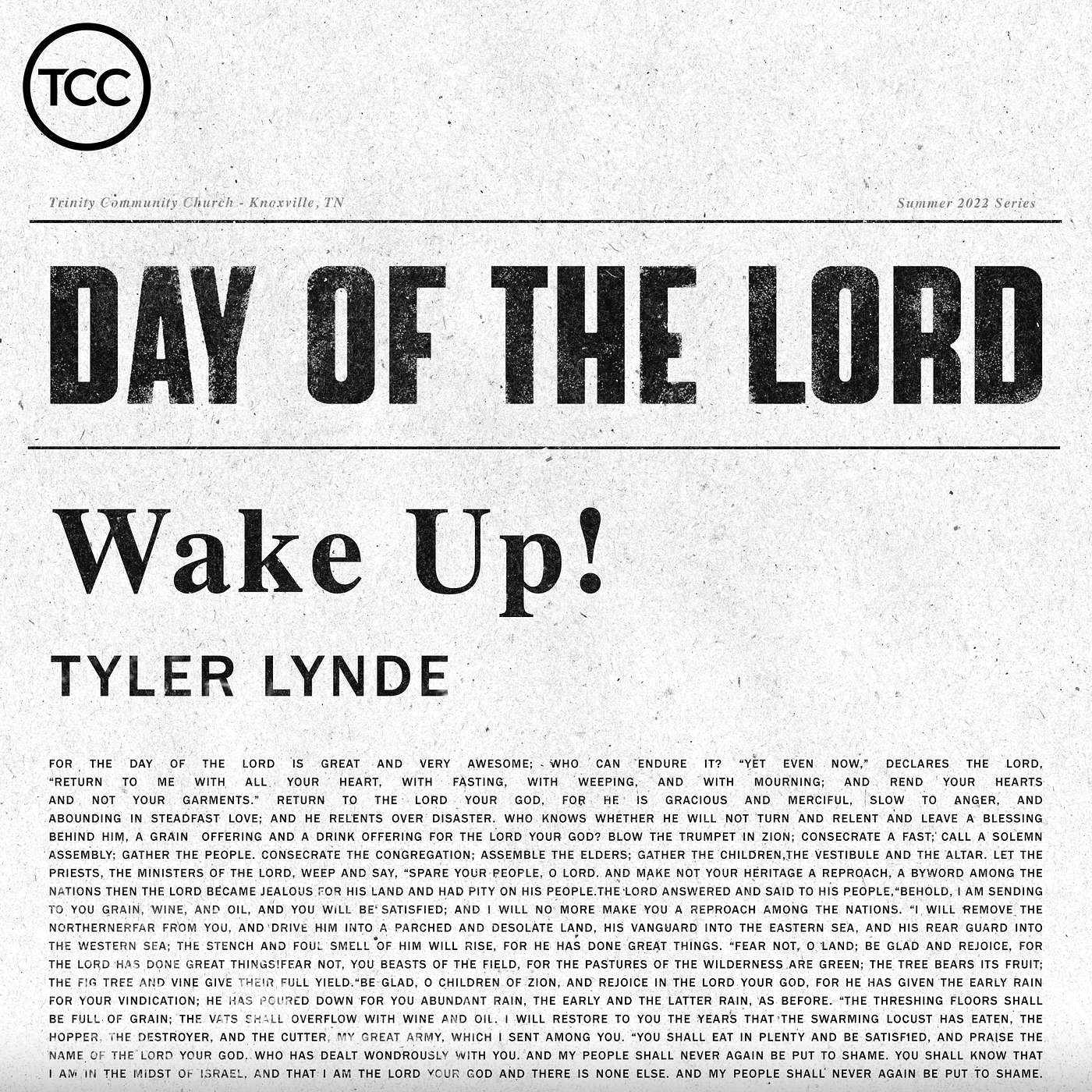 Day Of The Lord - Wake Up!