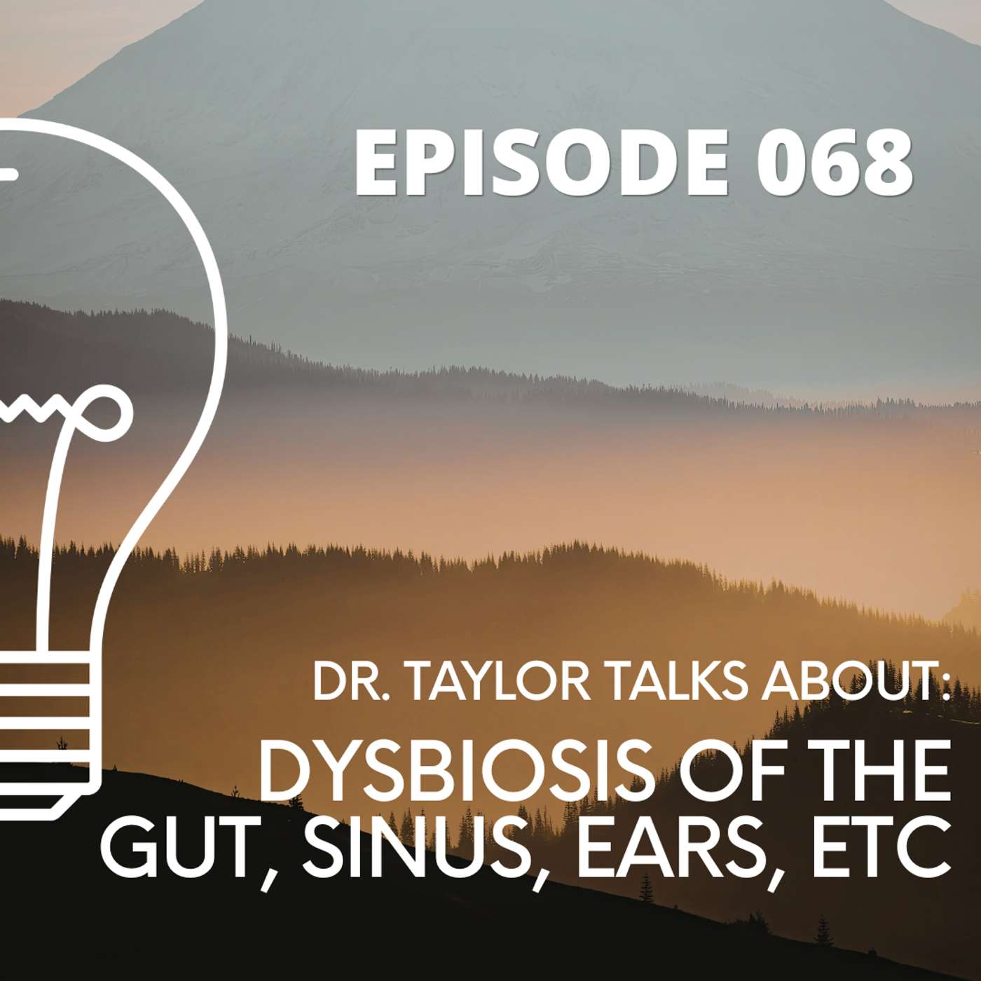 068 - Dr. Taylor Talks About DYSBIOSIS - Gut, Sinus, Ears, etc episode artwork