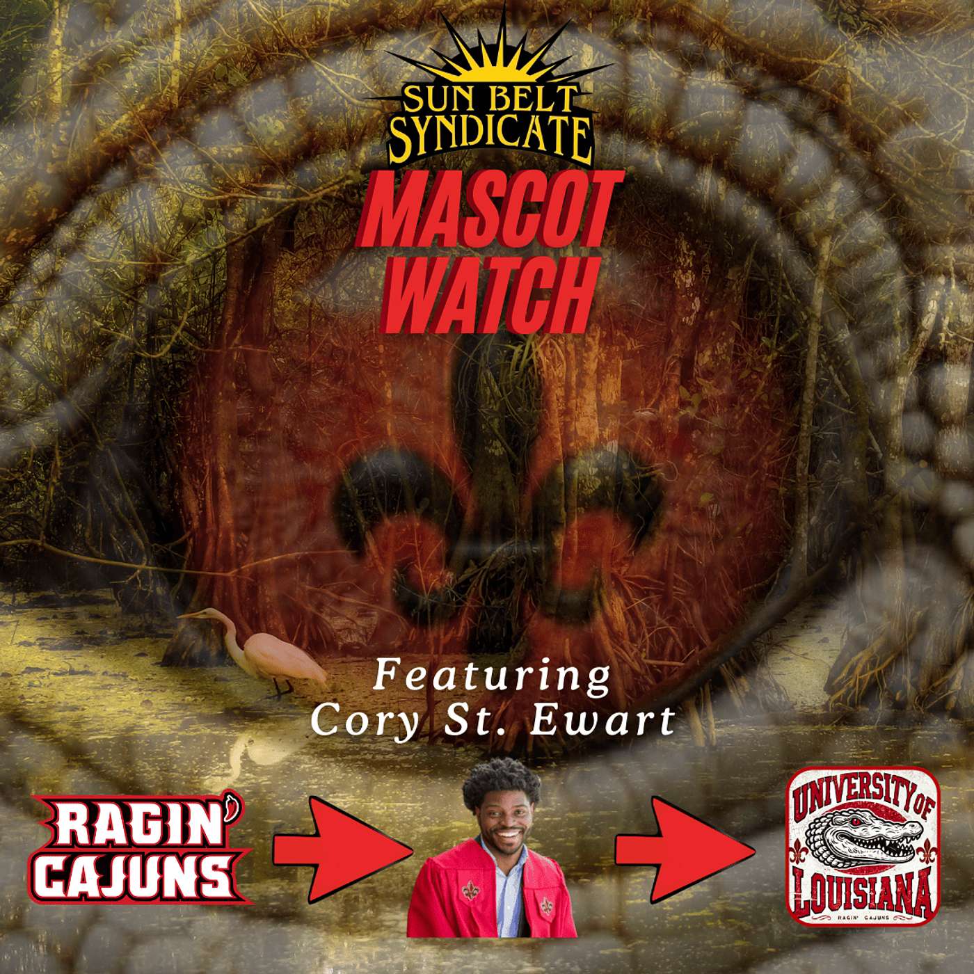Cajun Passion & Culture...in Mascot Form! Ft. Cory St. Ewart