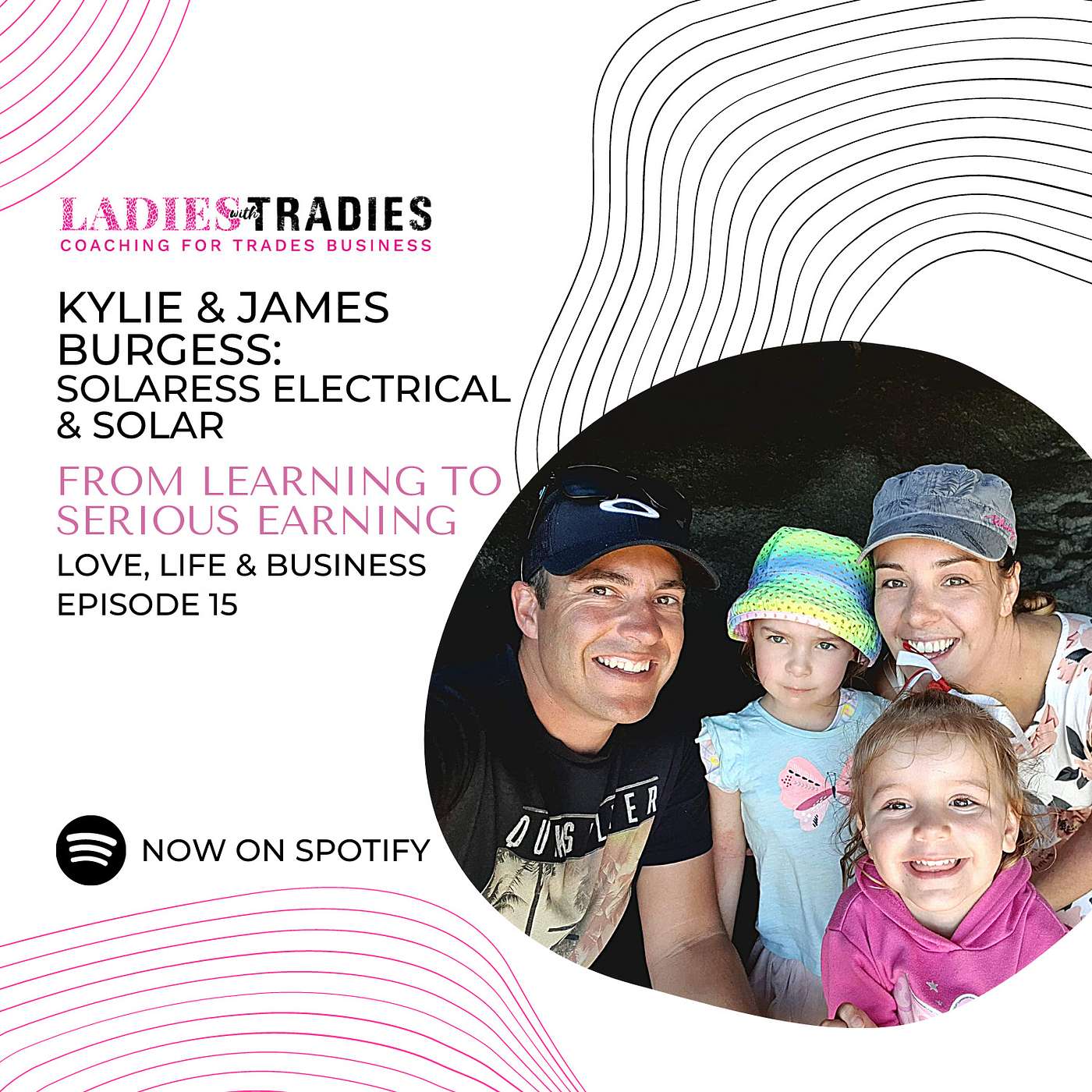 Solaress - Kylie and James Burgess:  From Learning to some Serious Earning! episode artwork