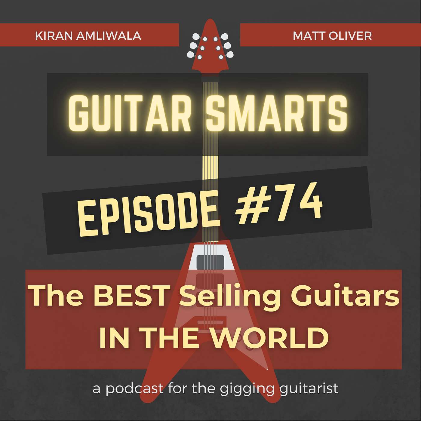 What are the BEST Selling Guitars? - Guitar Smarts #74 episode artwork
