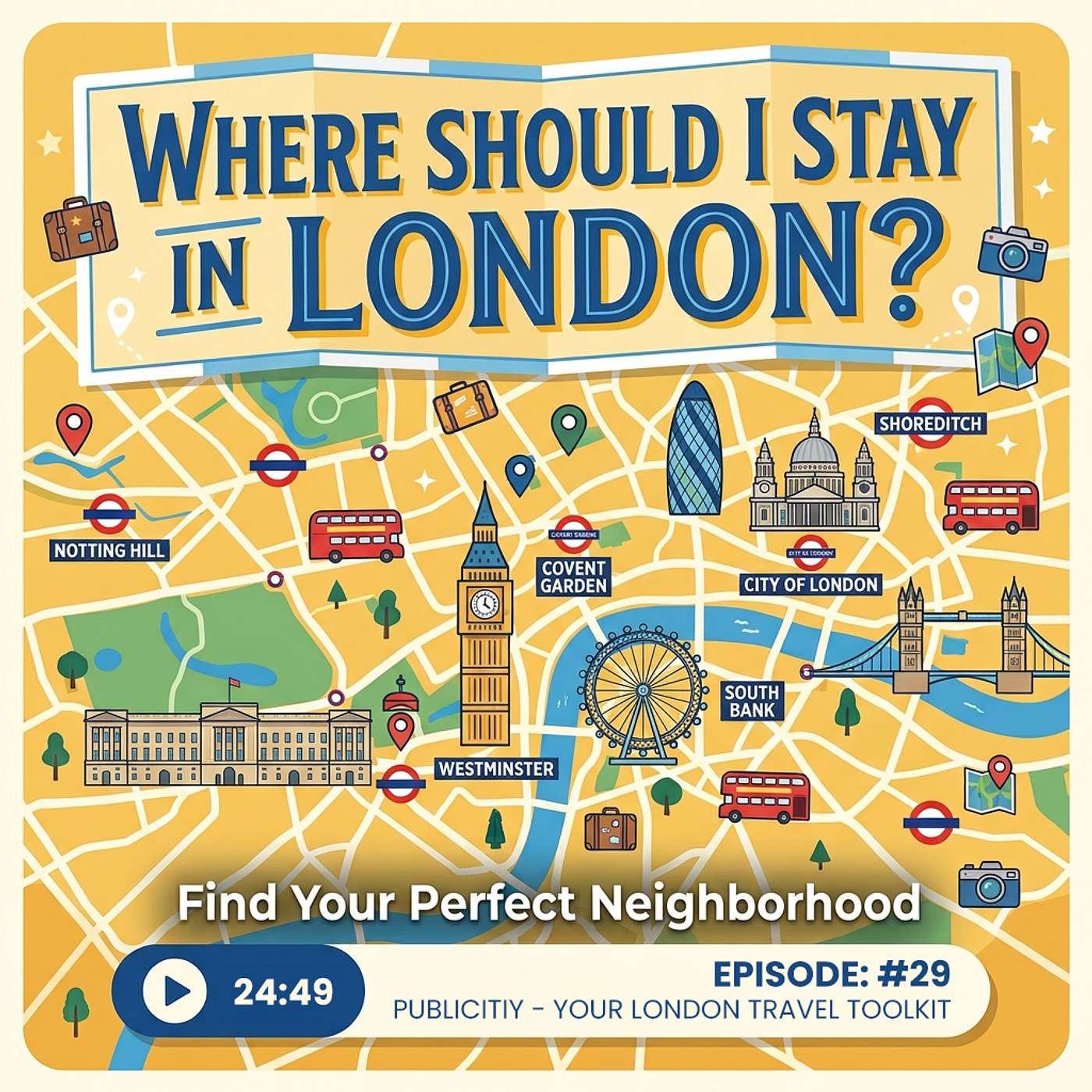 Where to Stay in London - How to Choose the Best Area episode artwork