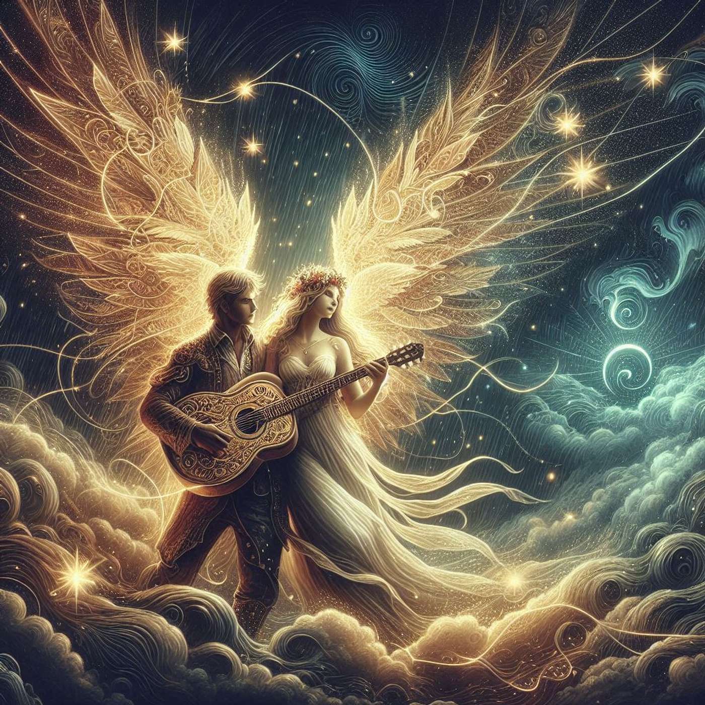 STE-078  C74cT78N Have Mercy On Me That I May Sleep guitar sketch fxmx second half of t77 fx Nicholas Mazzio Lauren Mazzio The Rain