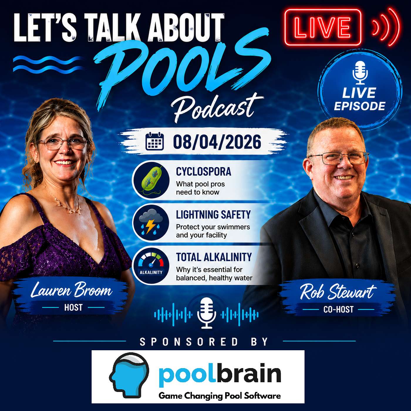 Let's Talk About Pools Live Podcast 08/04/2026 episode artwork