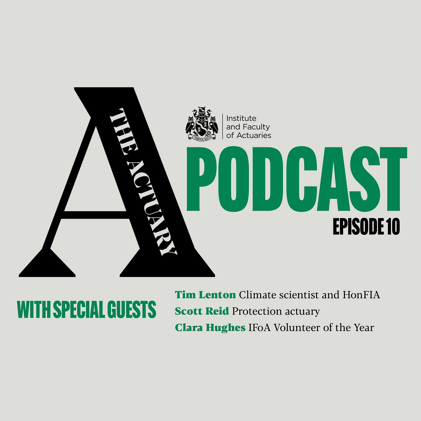 The Actuary podcast | Episode 10 episode artwork