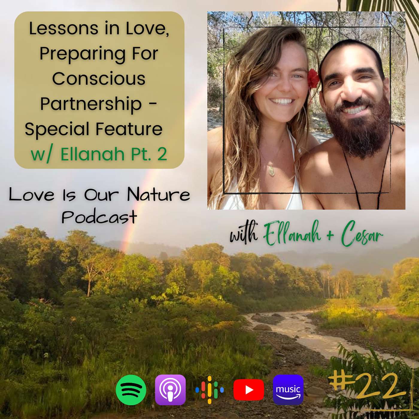 Ep 22. Lessons in Love, Preparing For Conscious Partnership - Special Feature w/ Ellanah Fawcett Pt. 2