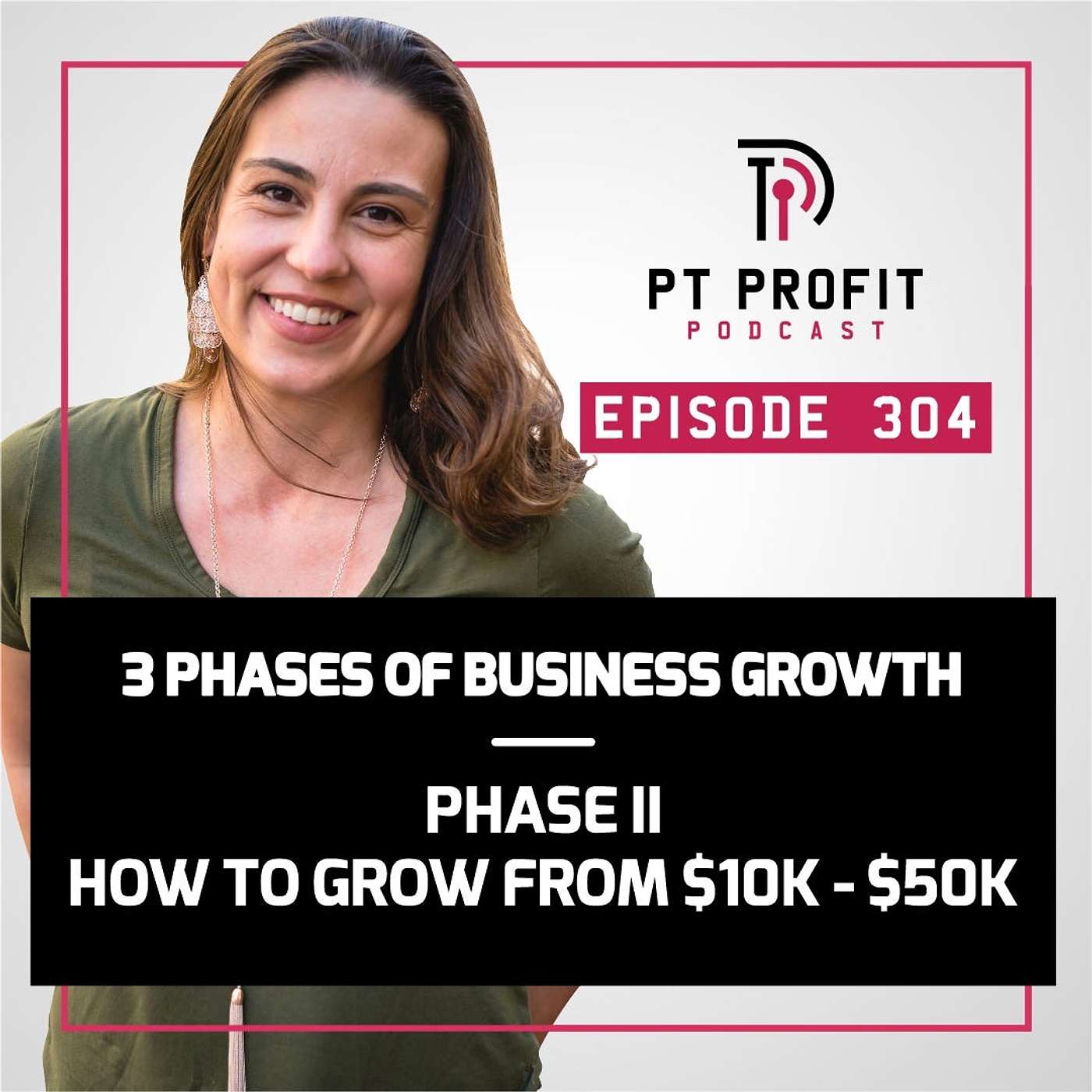 3 Phases of Business Growth - Phase II How to Grow from $10k - $50k episode artwork