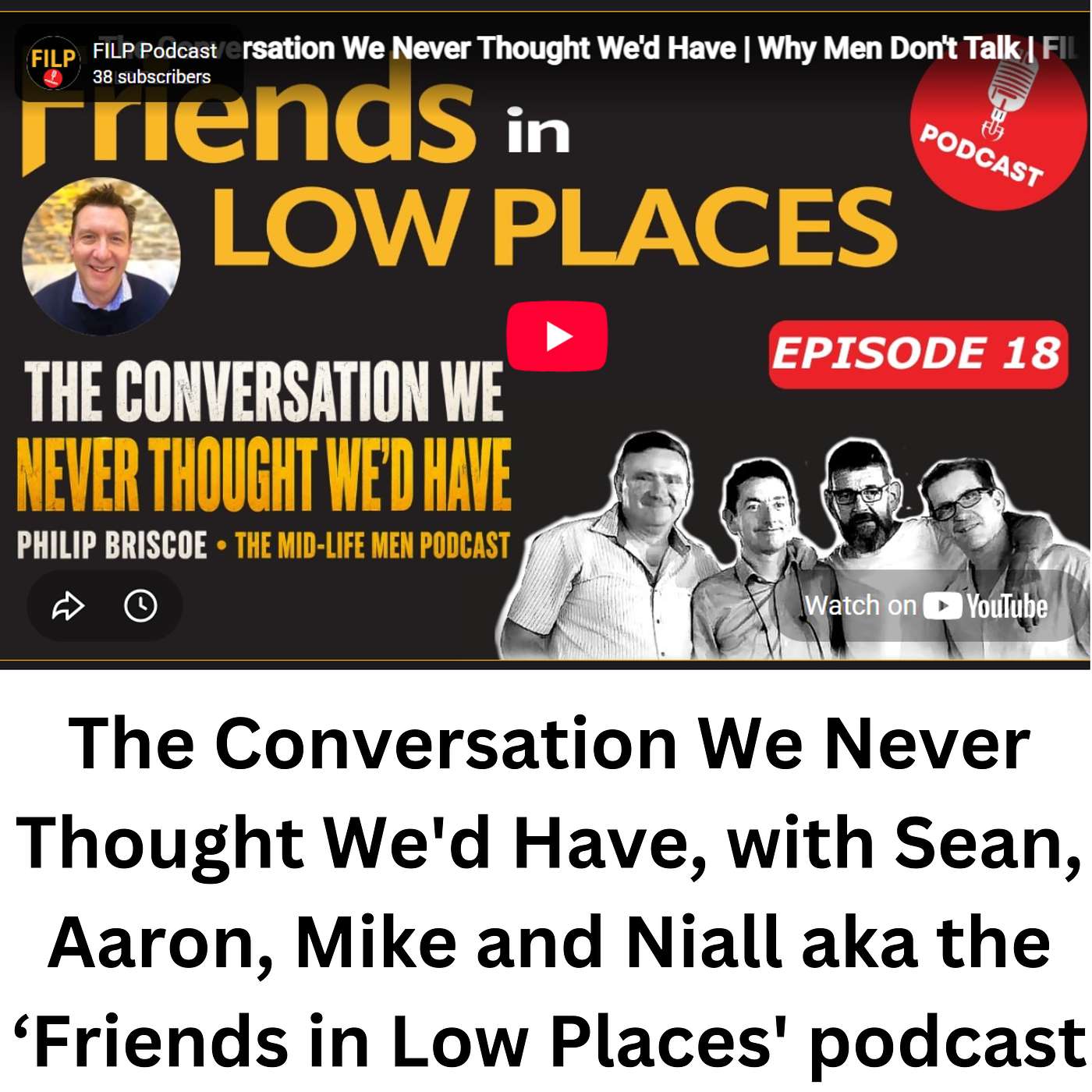 The Conversation We Never Thought We'd Have, with 'Friends in Low Places' podcast