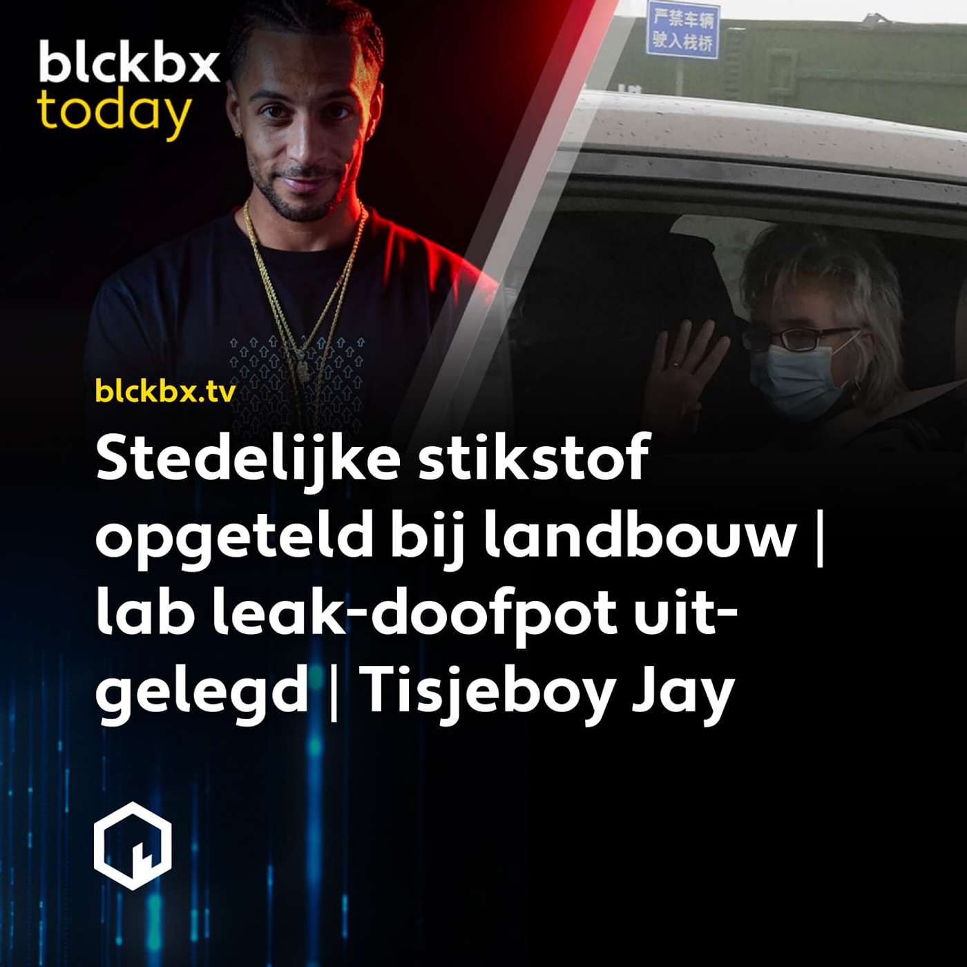 blckbx today #113: Stedelijke stikstof opgeteld bij landbouw | Lab Leak-doofpot uitgelegd | Tisjeboy Jay