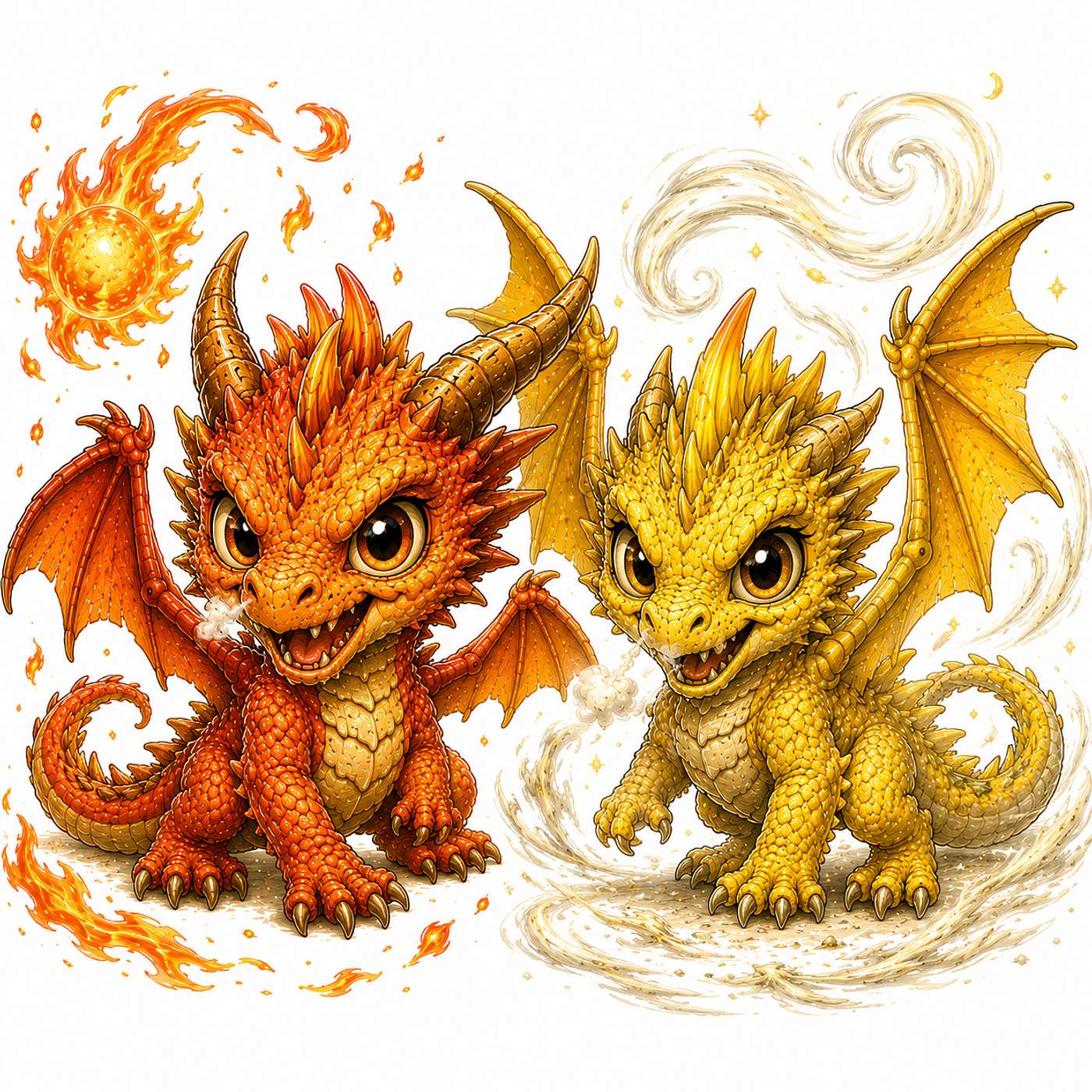 The Rainbow Dragon(s) - The Yellow and Orange Dragons 🟡🟠🐉 episode artwork
