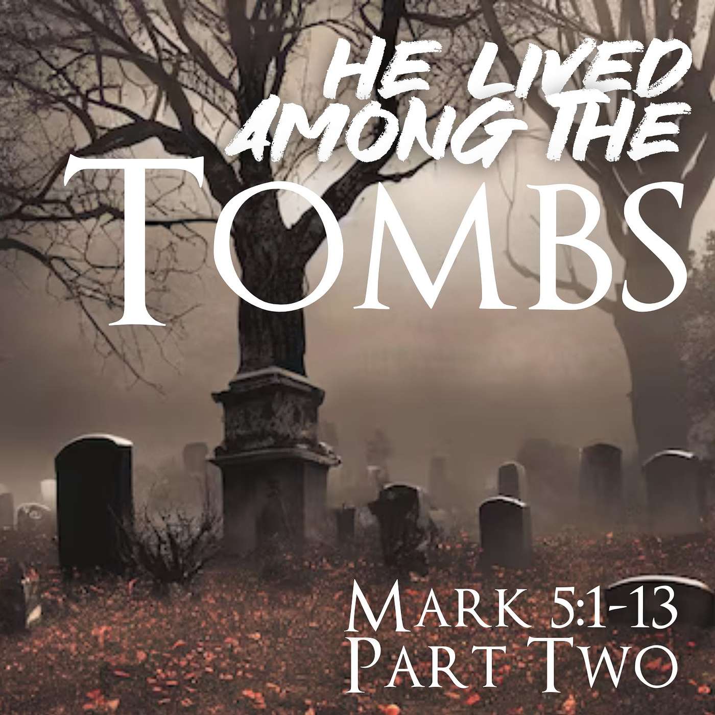 He Lived Among the Tombs, Part 2; Mark 5:1-13