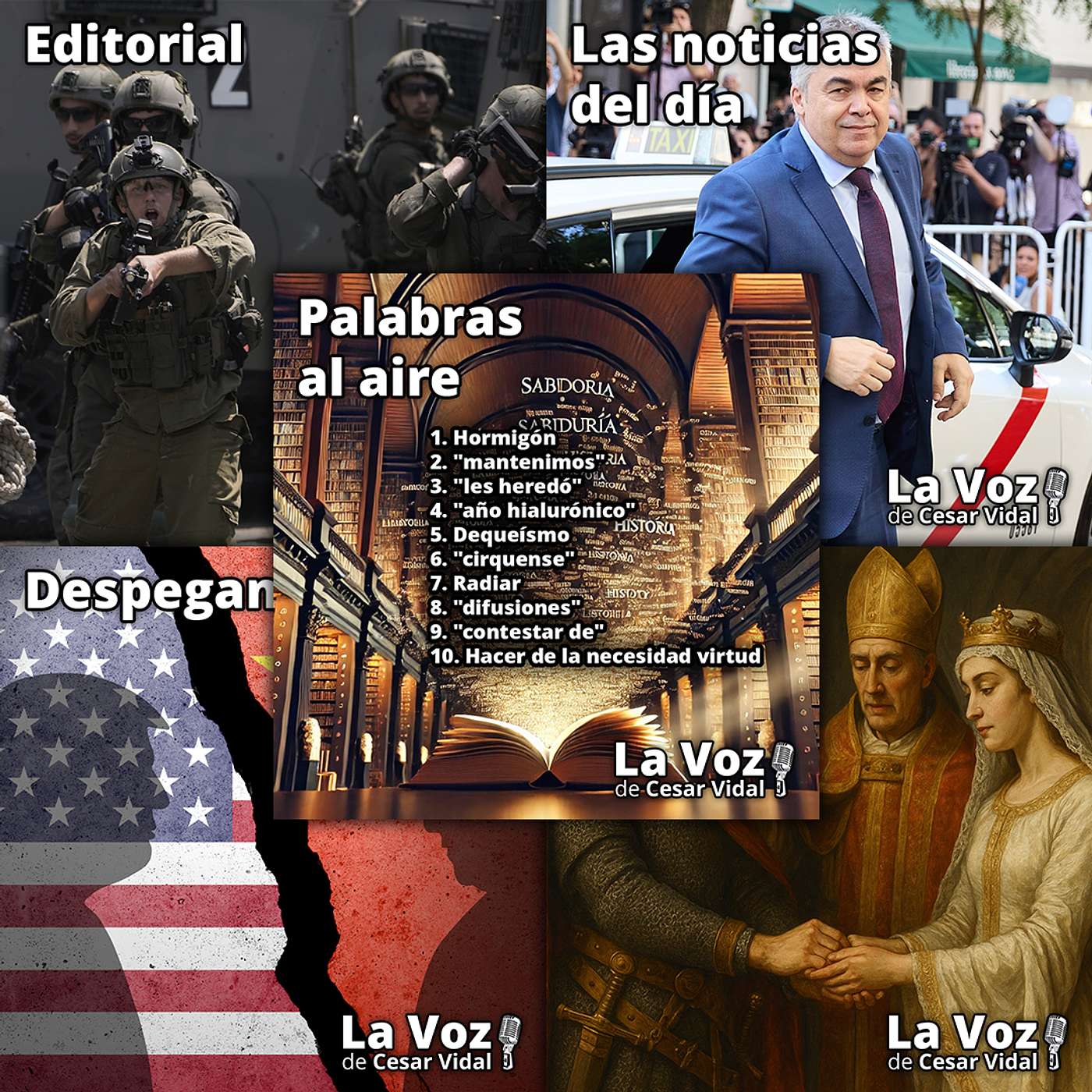 Programa Completo de La Voz de César Vidal - 30/06/25