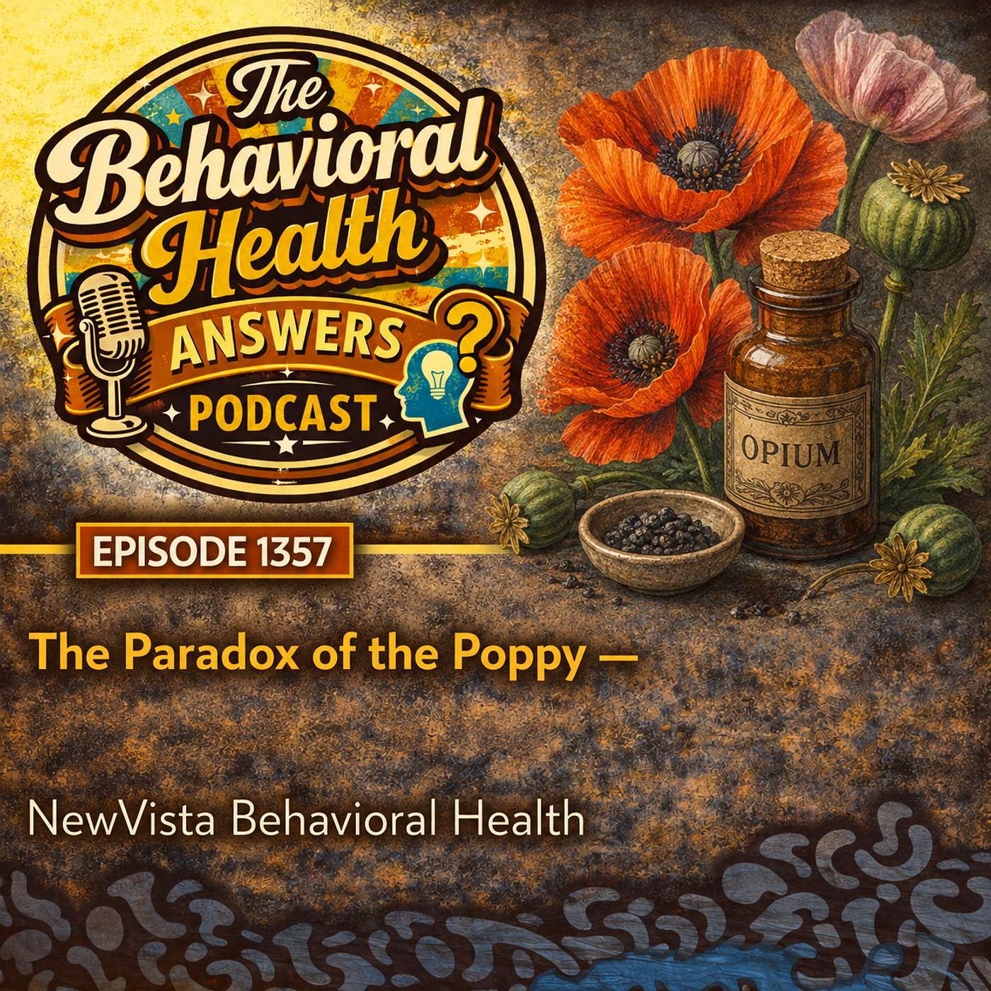 Episode 1357: The Paradox of the Poppy | NewVista Behavioral Health episode artwork