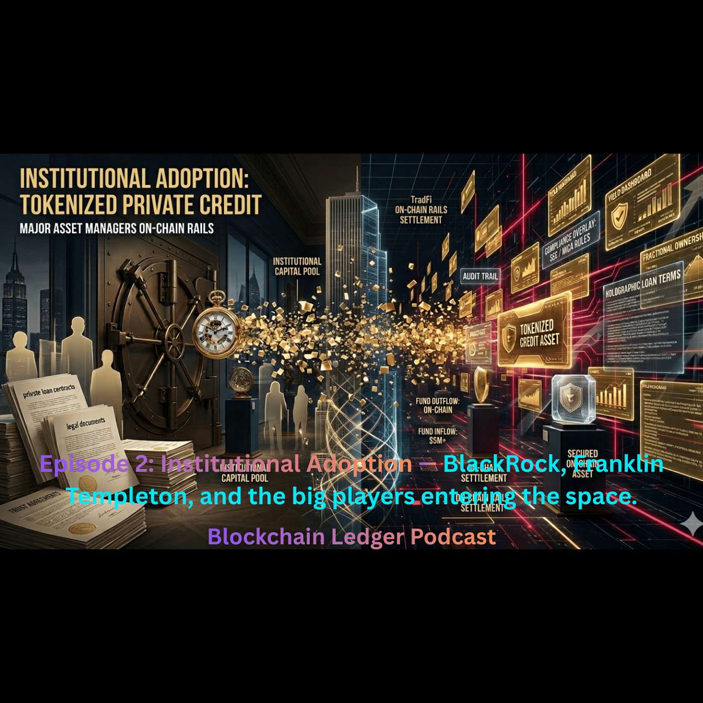 Private Credit & Alternative Finance: 3 Part Series--Episode 2: Institutional Adoption — BlackRock, Franklin Templeton, and the big players entering the space.