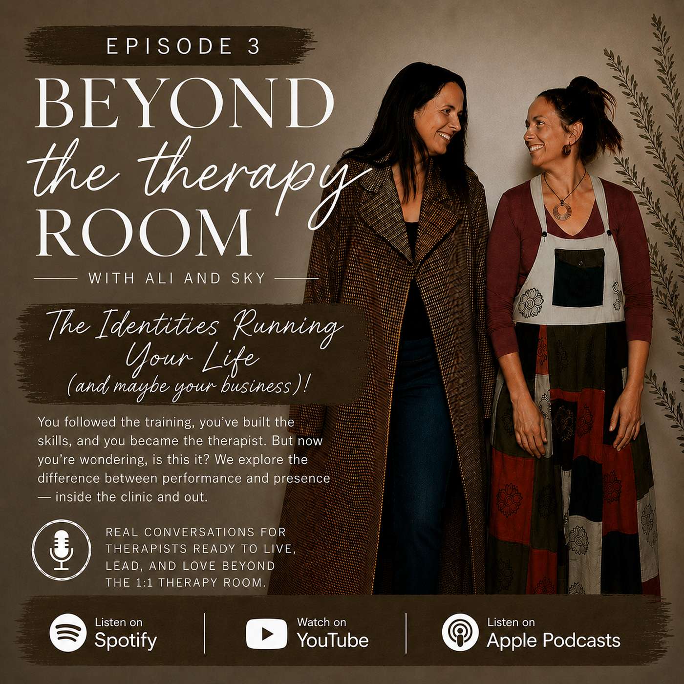 Ep 03: The Identities Running Your Life (and maybe your business)! episode artwork