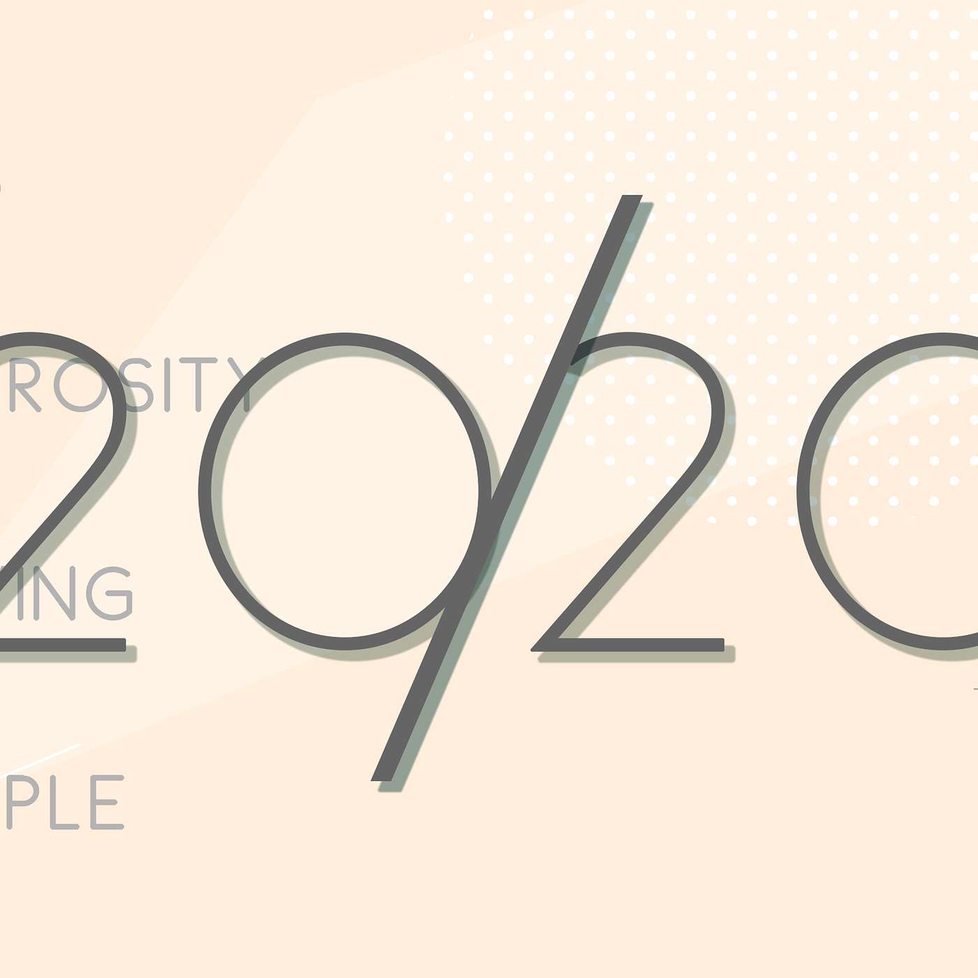 20/20 | Week 2 | Generosity