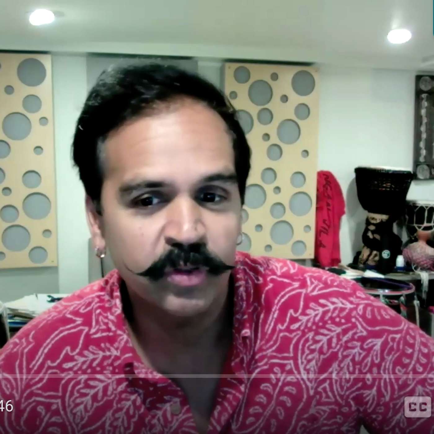 Percussionist and Bandleader Sunny Jain with Samita Sinha