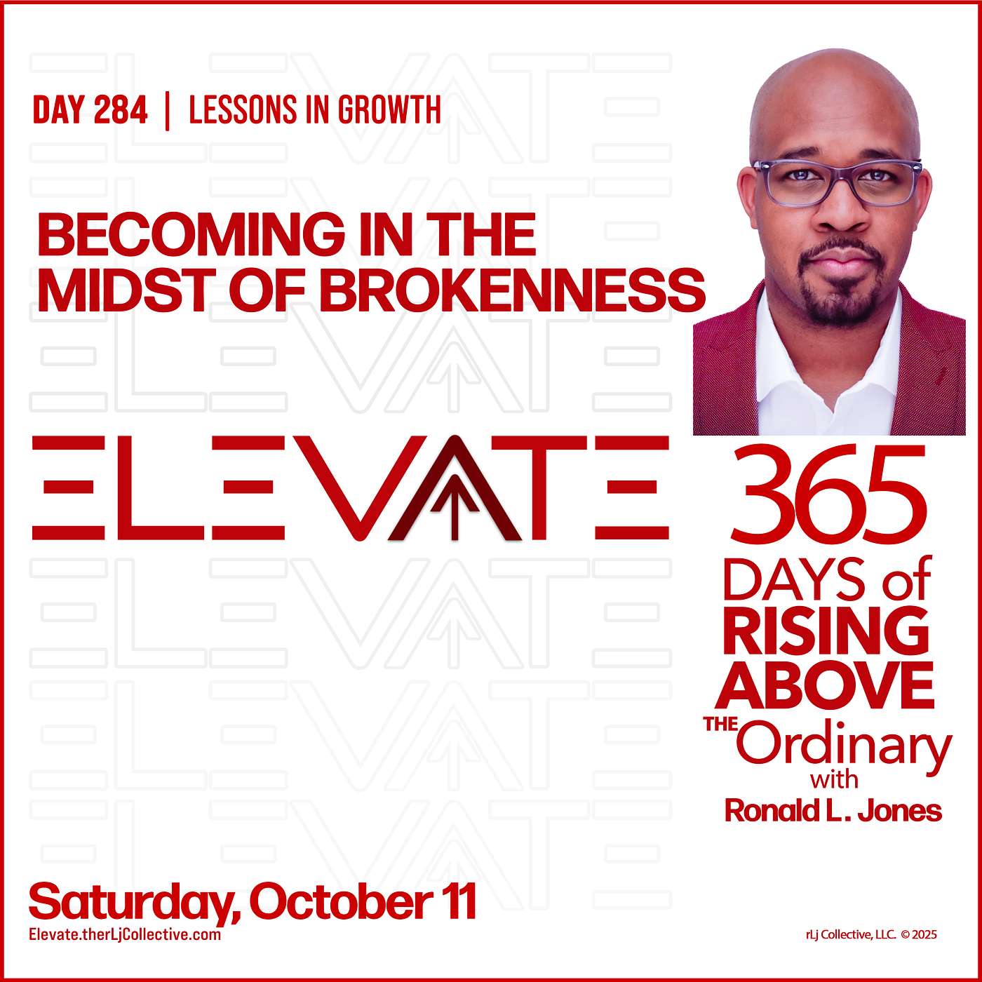 Day 284: Becoming in the Midst of Brokenness