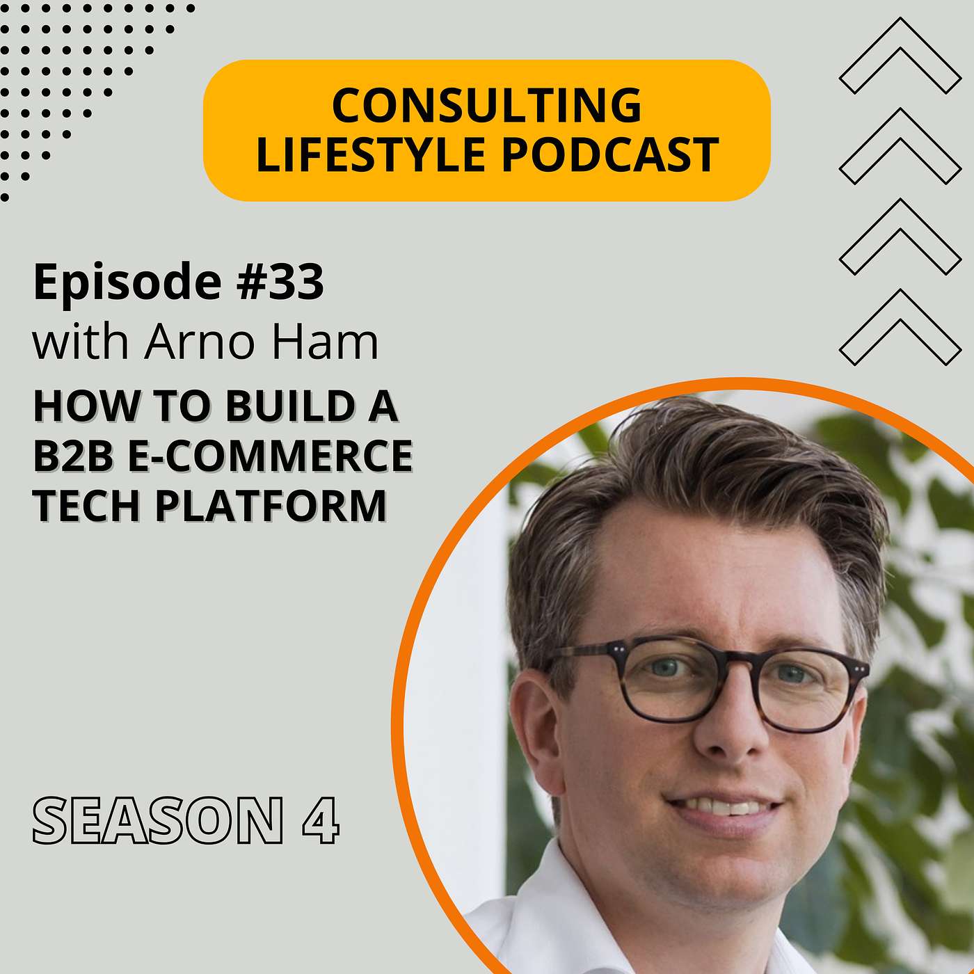 Episode 33: How to Build a B2B E-Commerce Tech Platform with Arno Ham