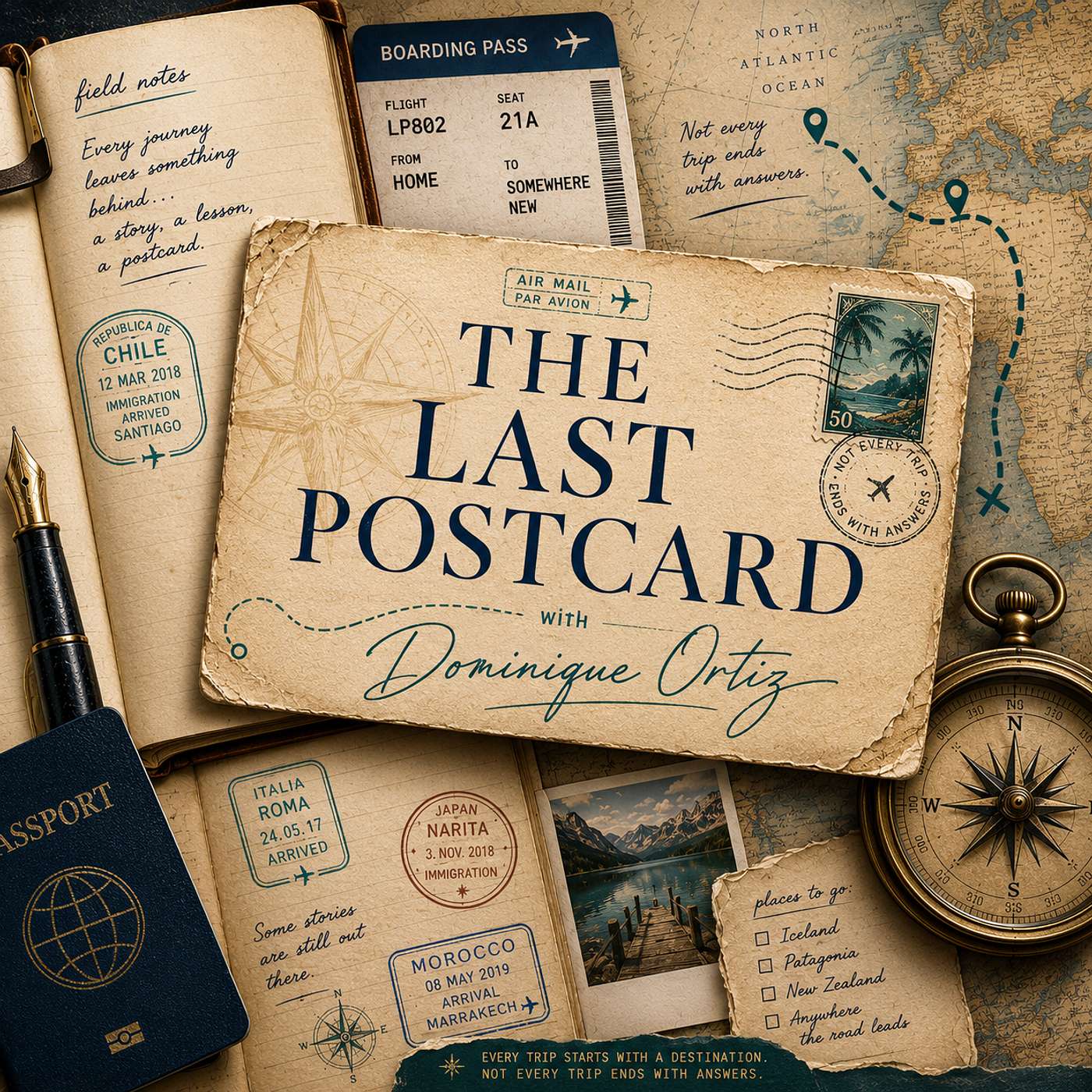 The Last Postcard with Dominique Ortiz podcast artwork
