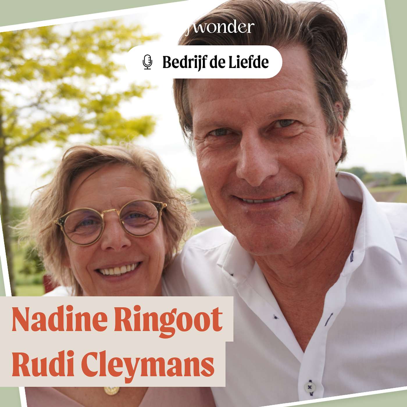 Nadine Ringoot en Rudi Cleymans