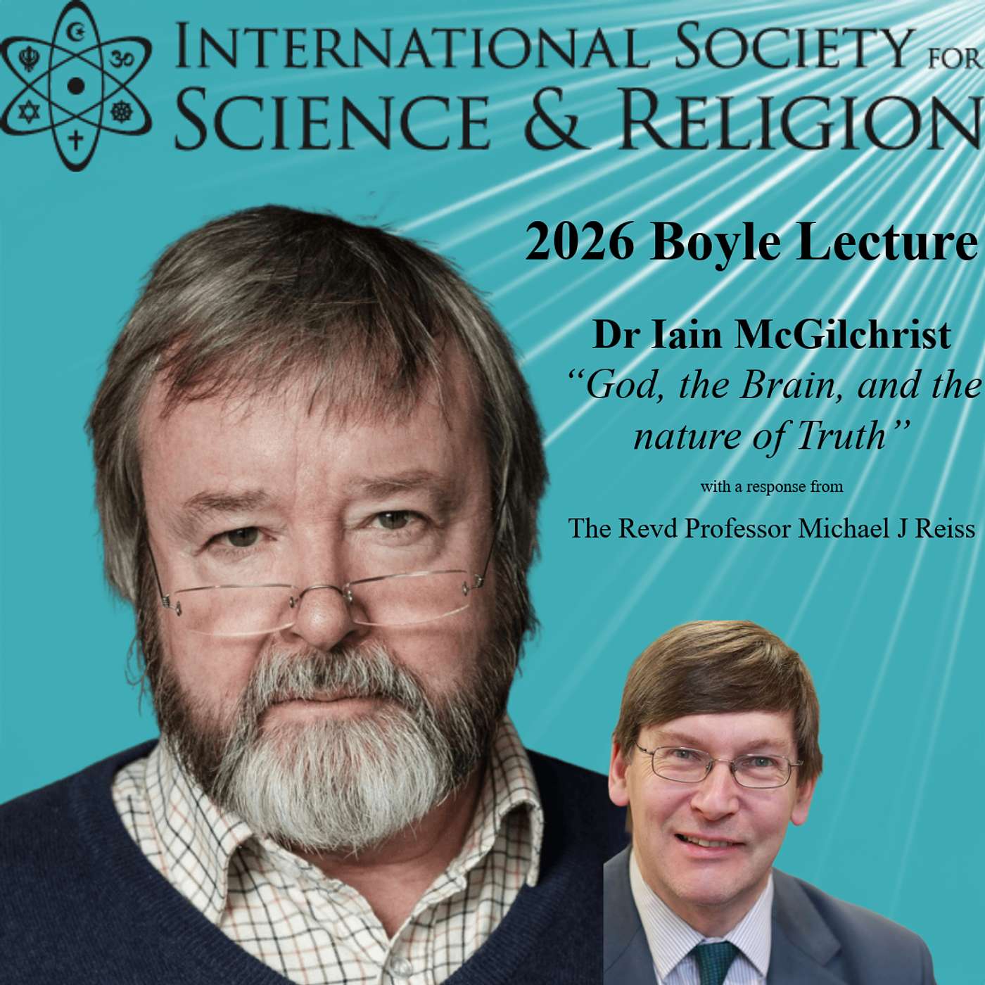 ISSR 2026 Boyle Lecture on Science and Religion - Dr Iain McGilchrist episode artwork