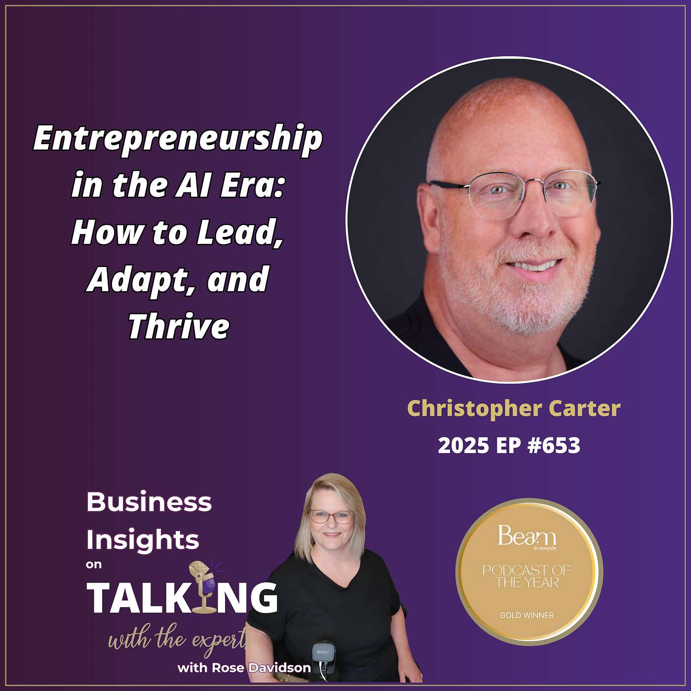 #653 Entrepreneurship in the AI Era: How to Lead, Adapt, and Thrive #653 Entrepreneurship in the AI Era: How to Lead, Adapt, and Thrive