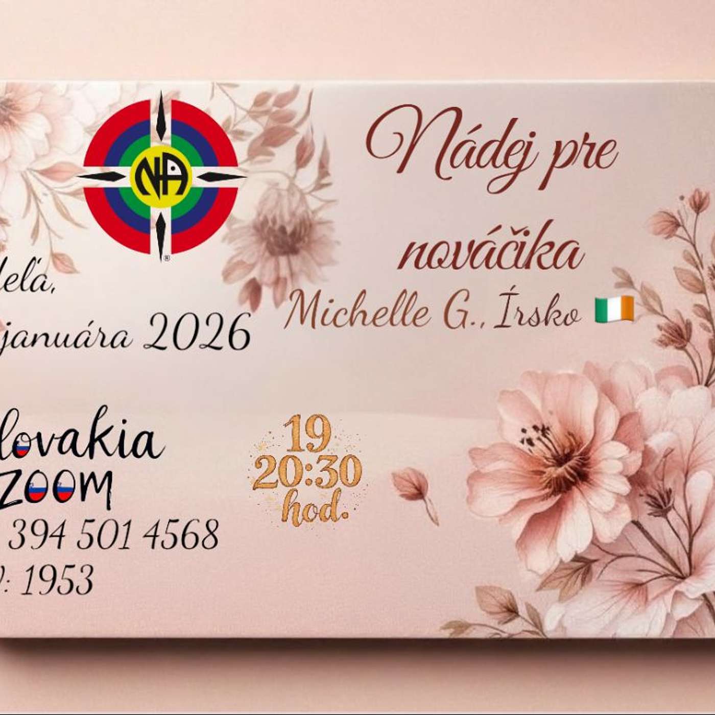 Nádej pre nováčika - Michelle G. (Írsko) - 18. 1. 2026 episode artwork