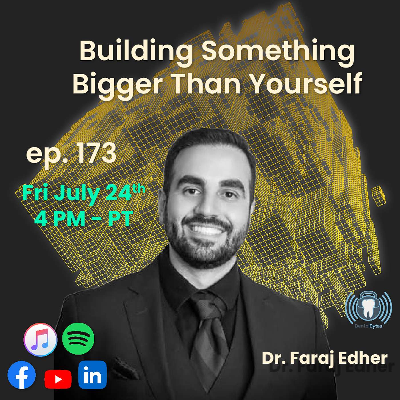 DentalBytes ep 173 - Building Something  Bigger Than Yourself episode artwork