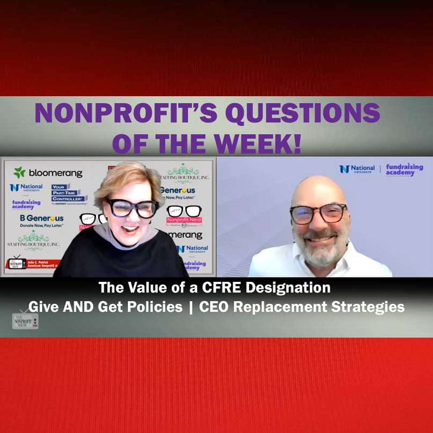 Nonprofit's Questions Of The Week!