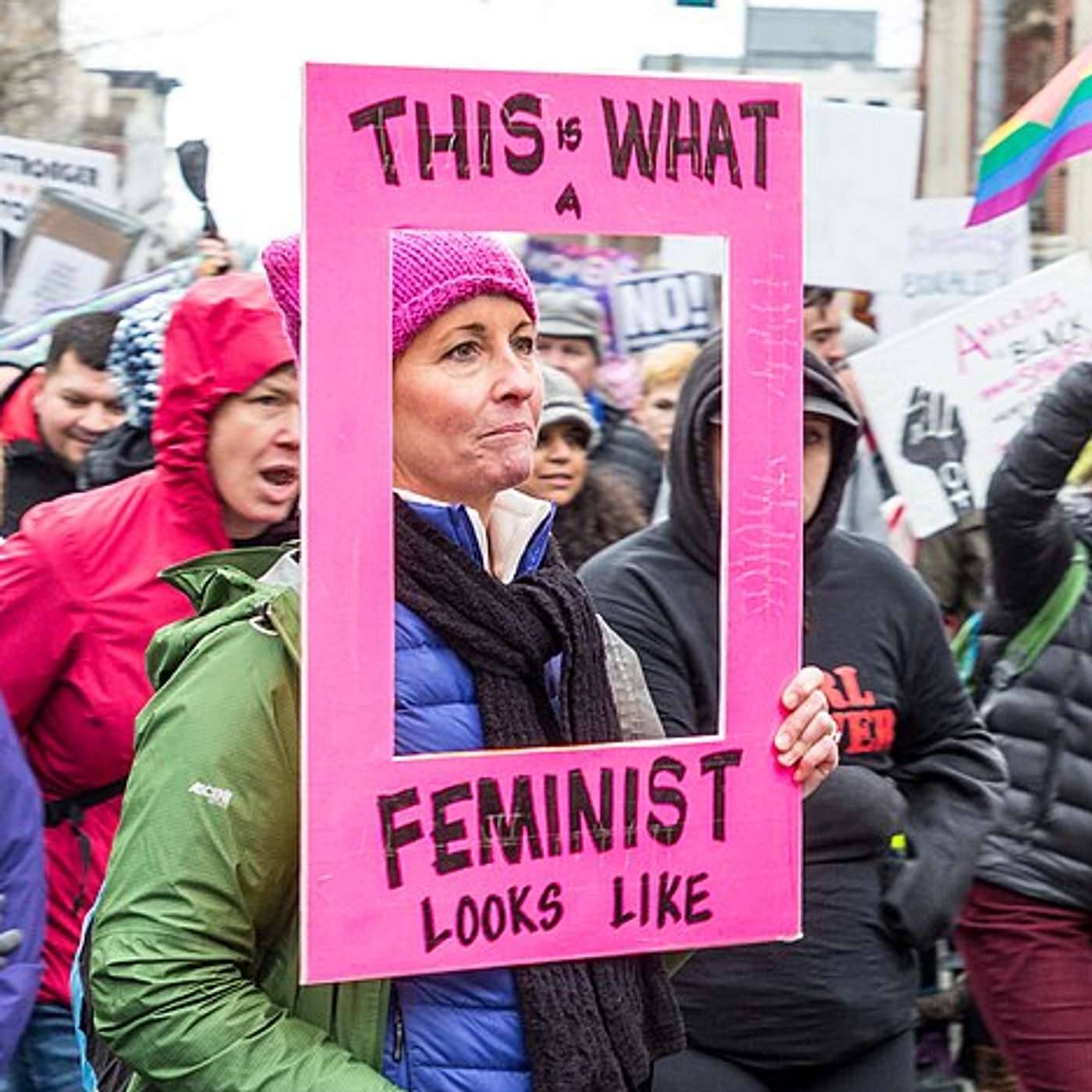 FEMINISM: A helper. 