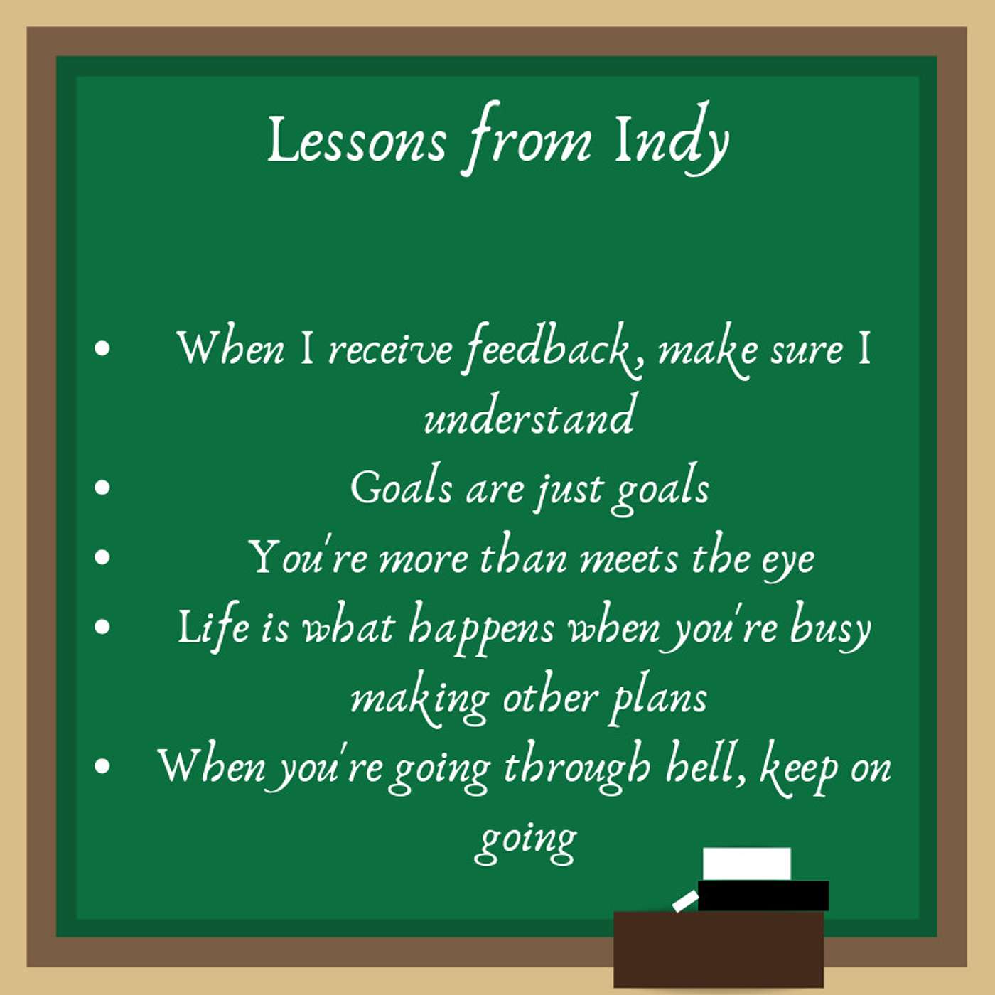 #22: Lessons From Indy