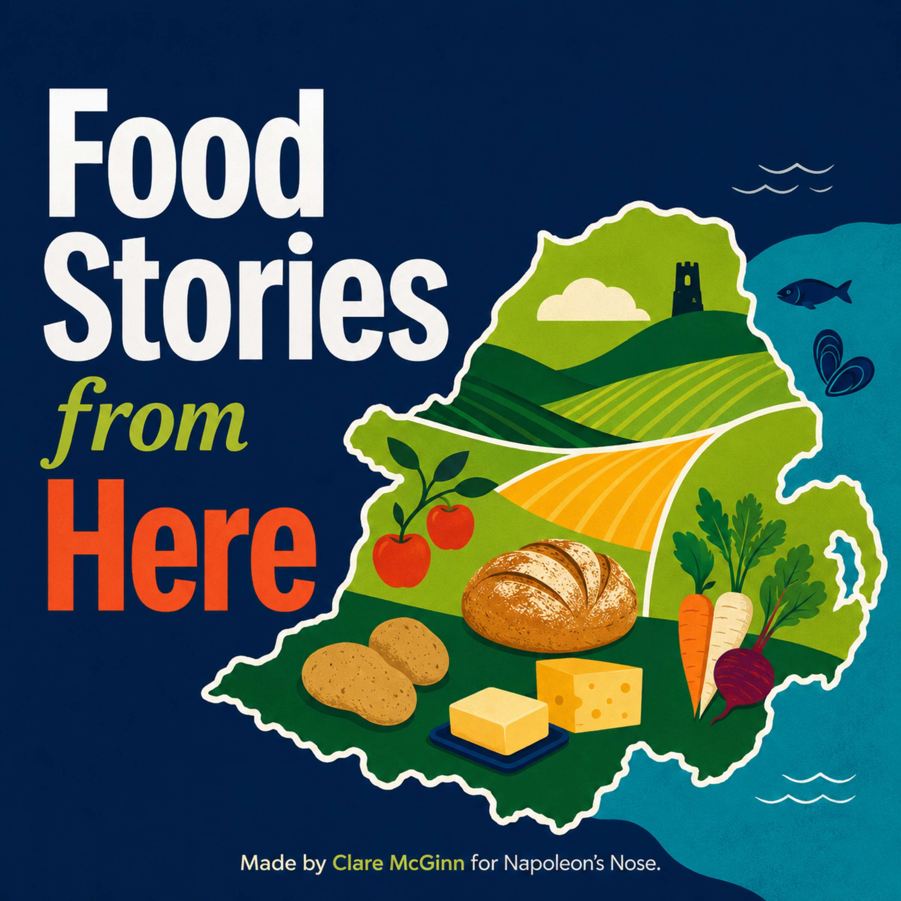 Food Stories from Here podcast artwork