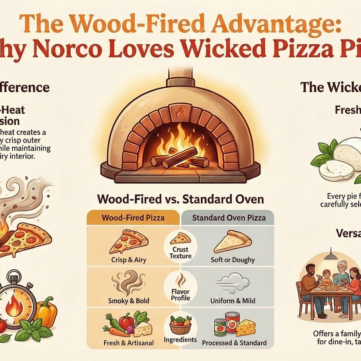 Wood Fired Pizza Secrets 🔥 Why Wicked Pizza Pies Stands Out in Norco CA