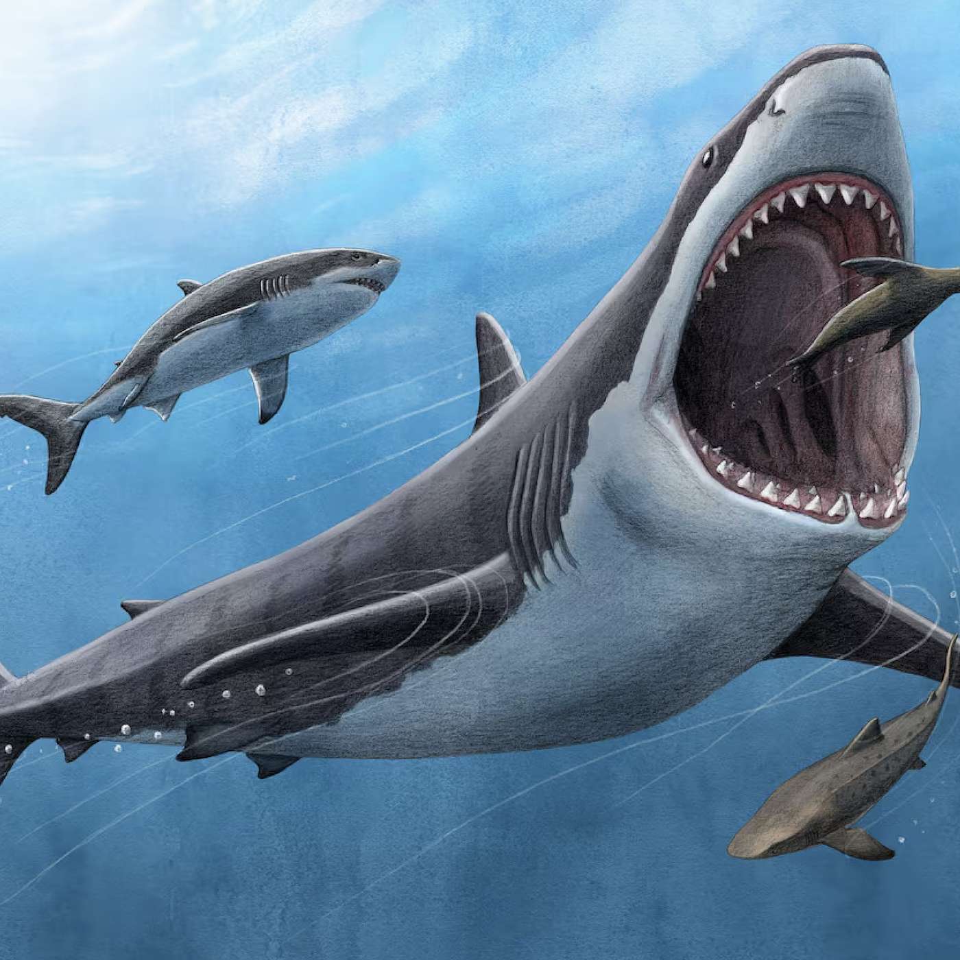The Megalodon: Extinct or Lurking in the Unexplored Ocean Depths?