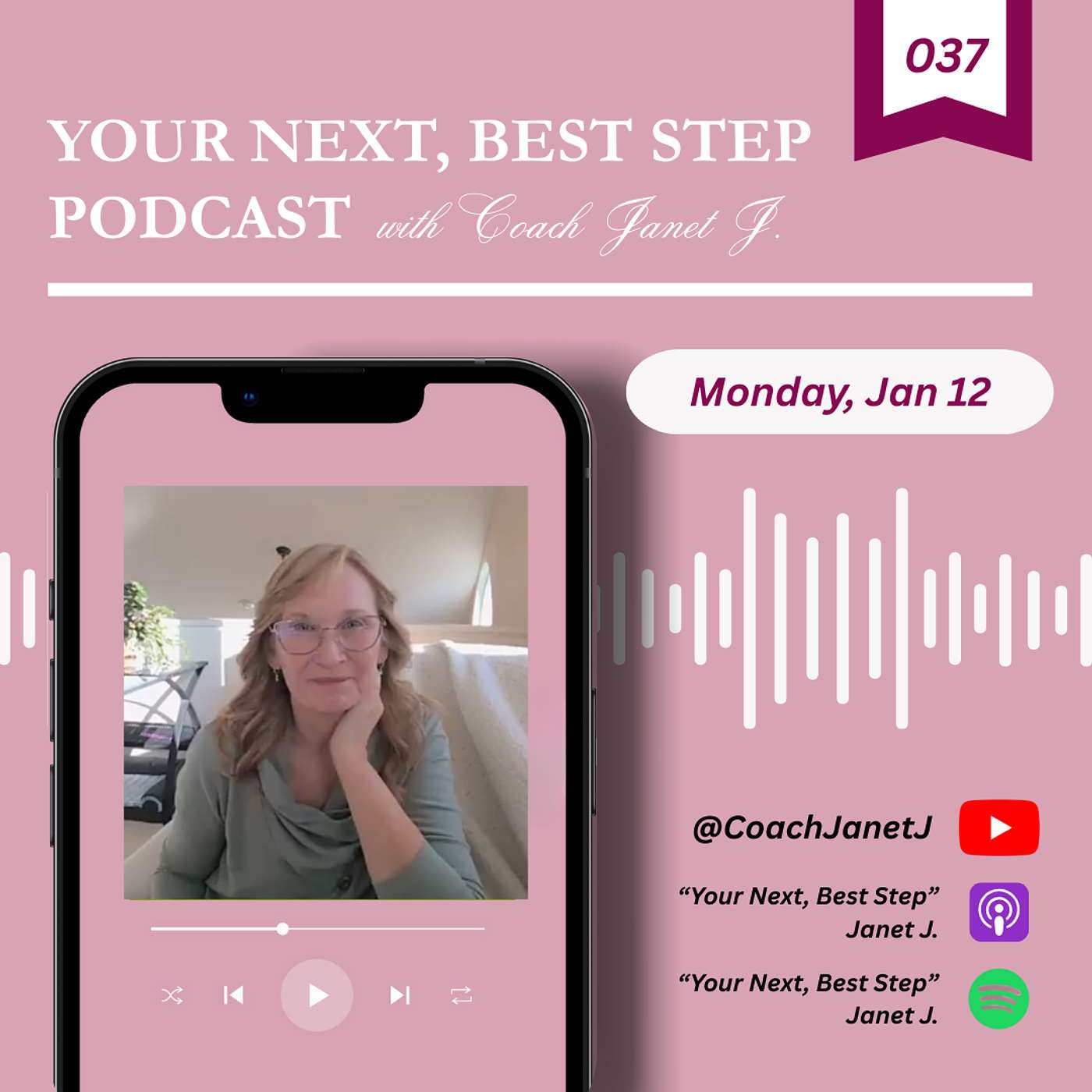 Episode 037: Why Am I So Tired? Understanding Persistent Fatigue in Midlife Women episode artwork
