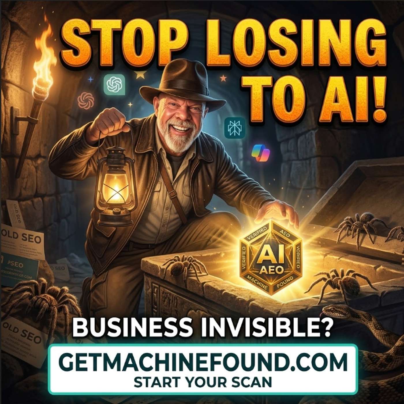 AEO vs. SEO: How to Optimize Your Business for AI Search (ChatGPT, Claude, Gemini) episode artwork
