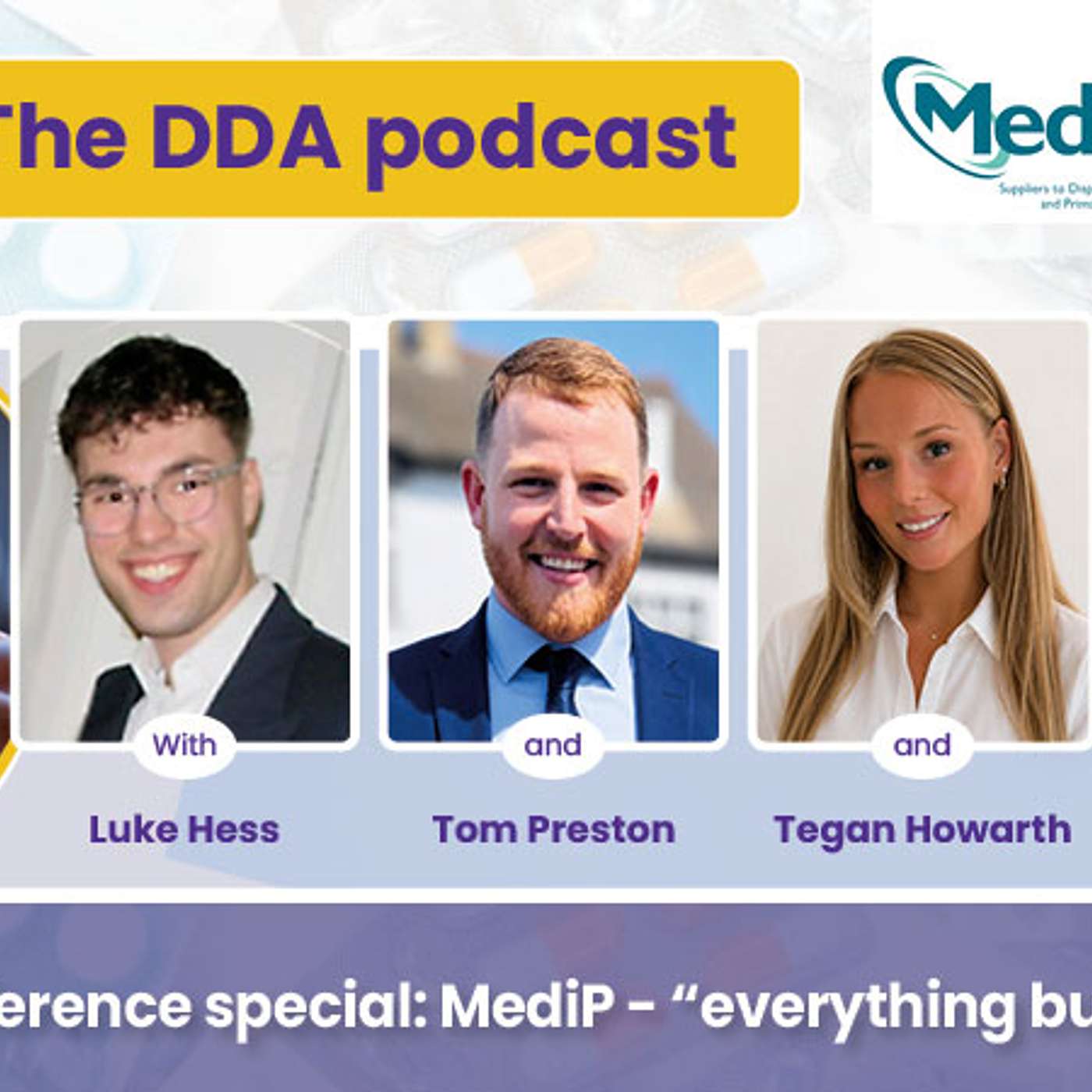 DDA26 Conference Special podcast: MediP: "everything but the drugs" episode artwork