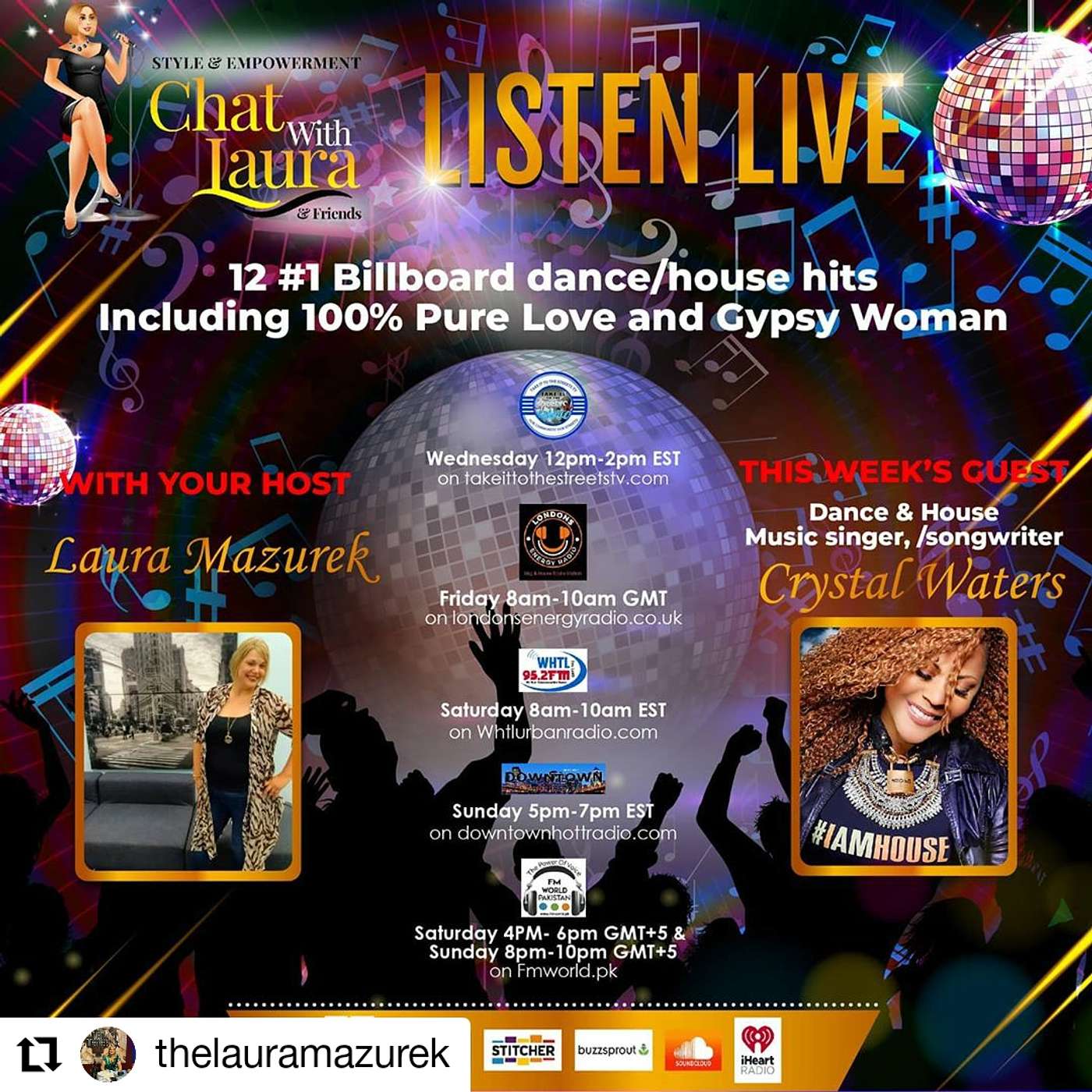 Style & Empowerment Chat With Laura & Friends Radio