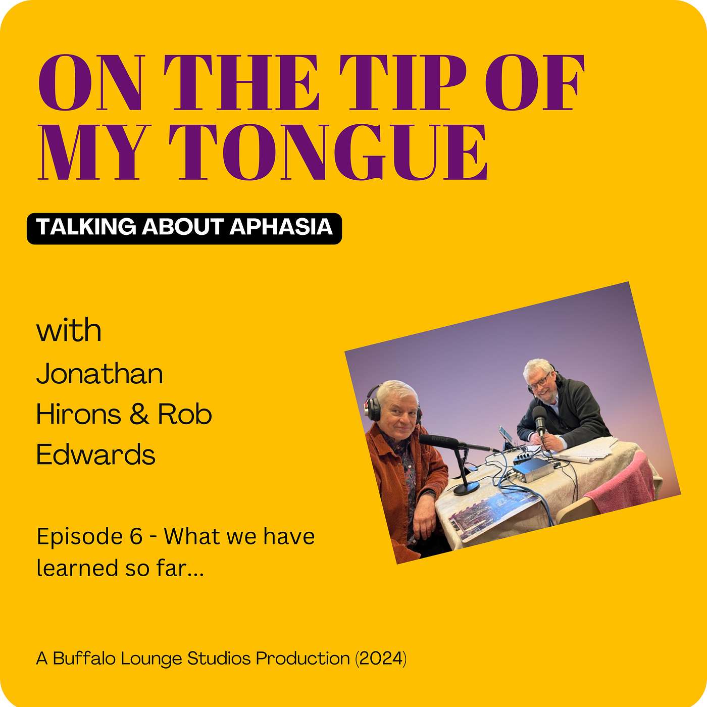 On the tip of my tongue: Series 1 Episode 6 - What we have learned so far...