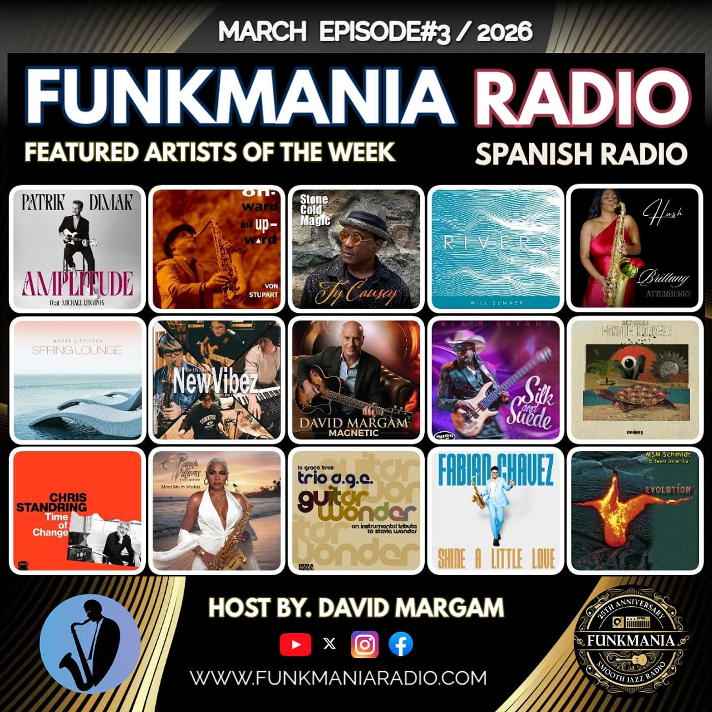 Funkmania Smooth Jazz | Marzo3 | 2026 episode artwork