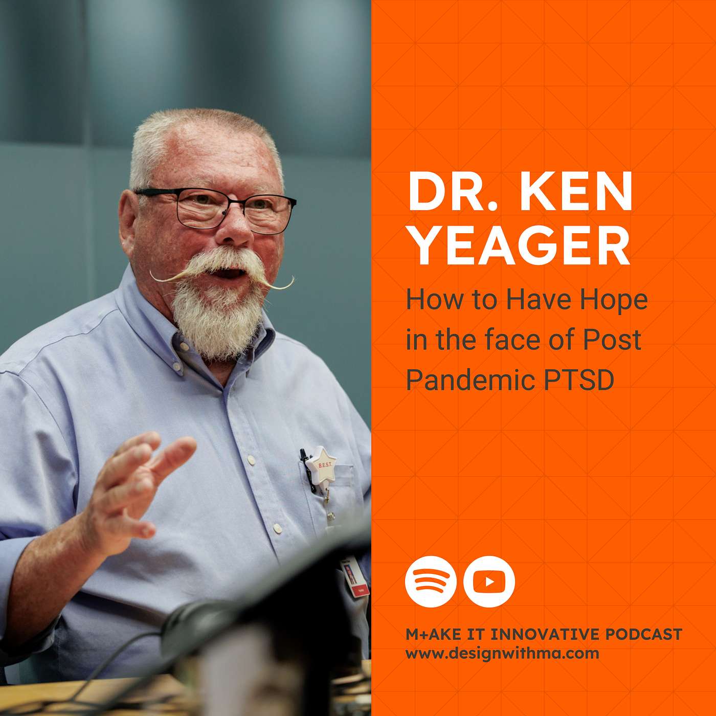 S3 E5: Dr. Ken Yeager, Lead Neuroscience Researcher at The Ohio State University, talks How to Have Hope in the Face of Post Pandemic PTSD