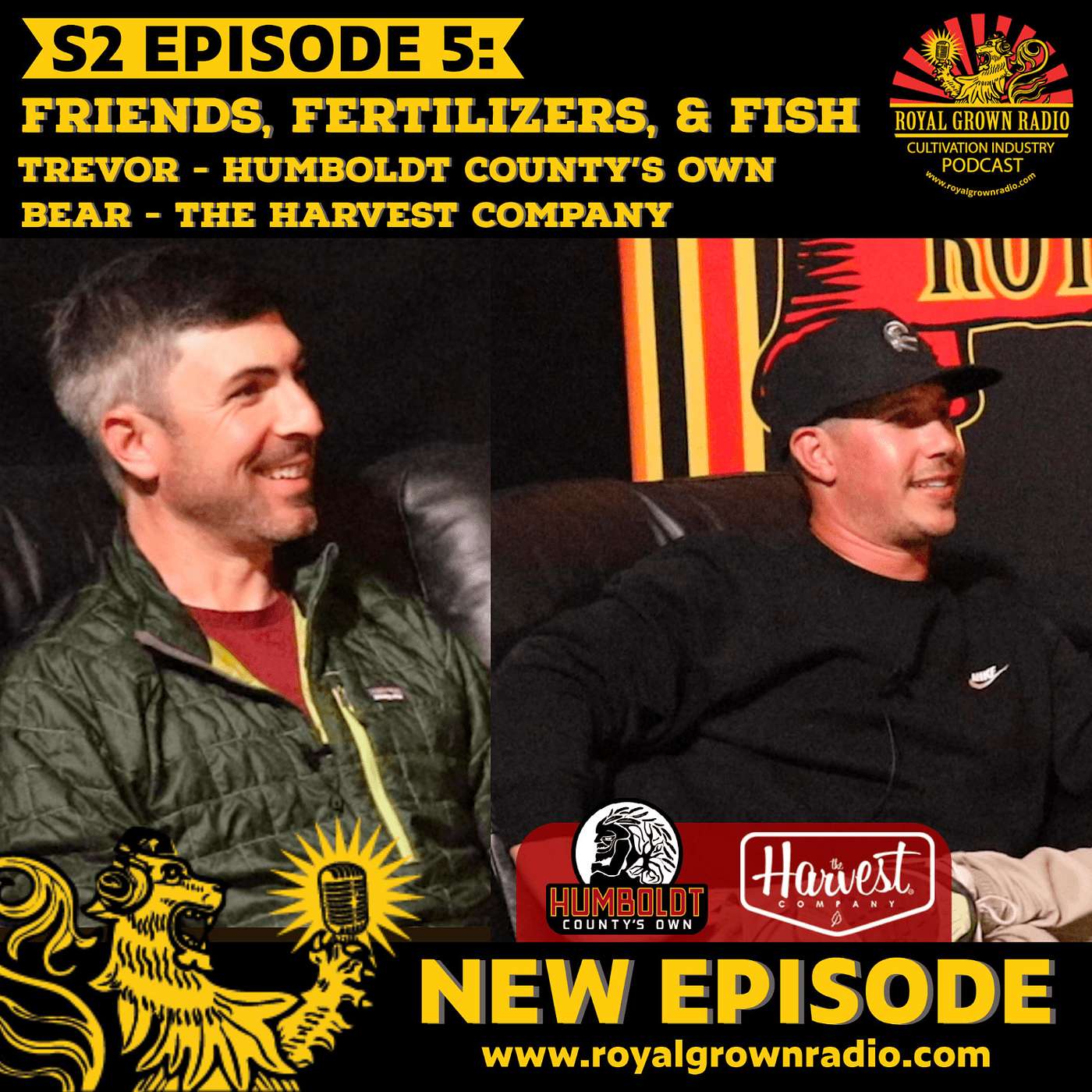 Friends, Fertilzers, & Fish Interview with Trevor Barcelos/Humboldt County's Own, and Bear/ Harvest Company and A Golden State