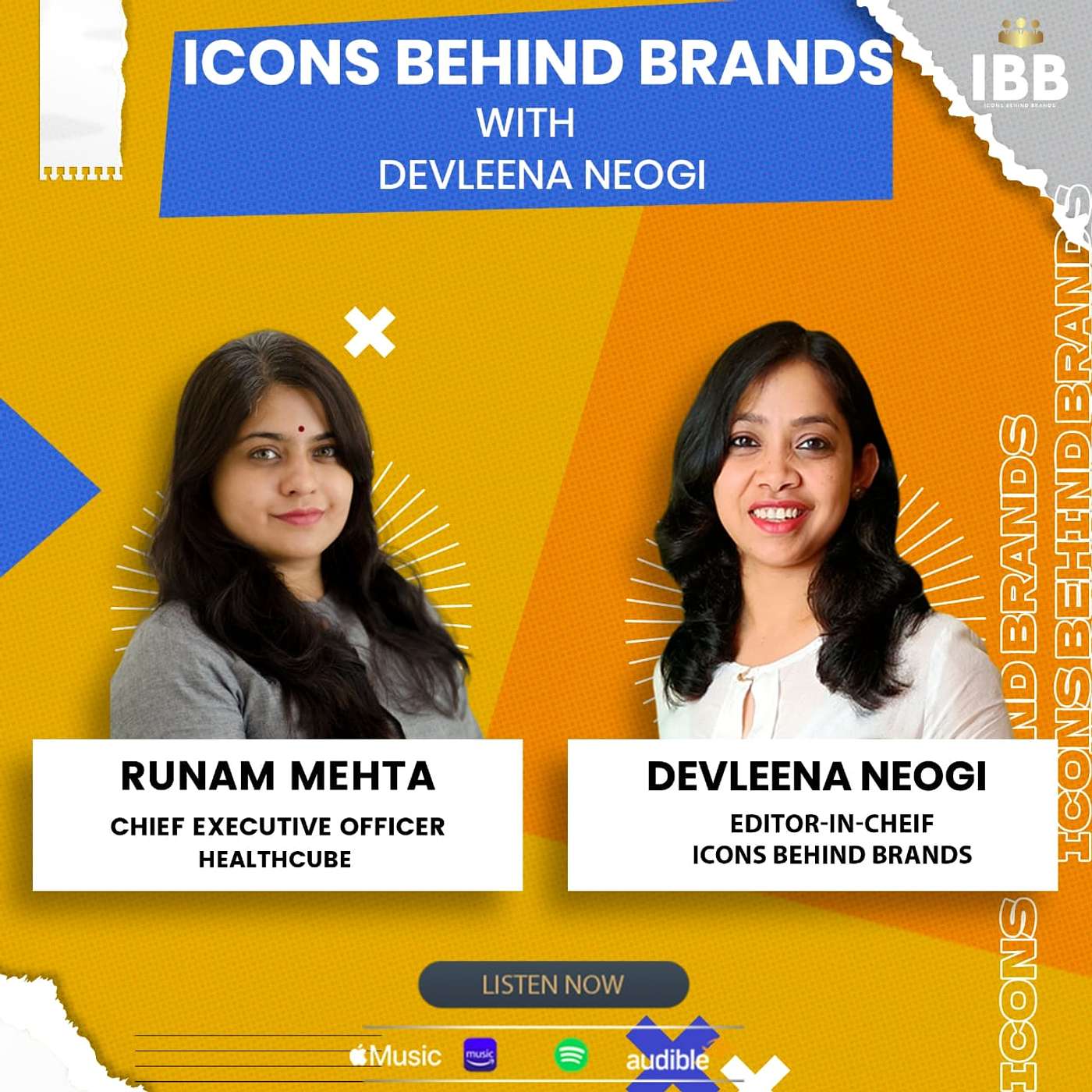 Exciting Episode Coming up with, Ms. Runam Mehta, CEO, Healthcube| IBB