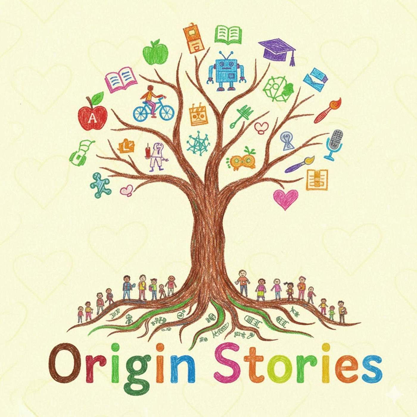 Origin Stories podcast artwork